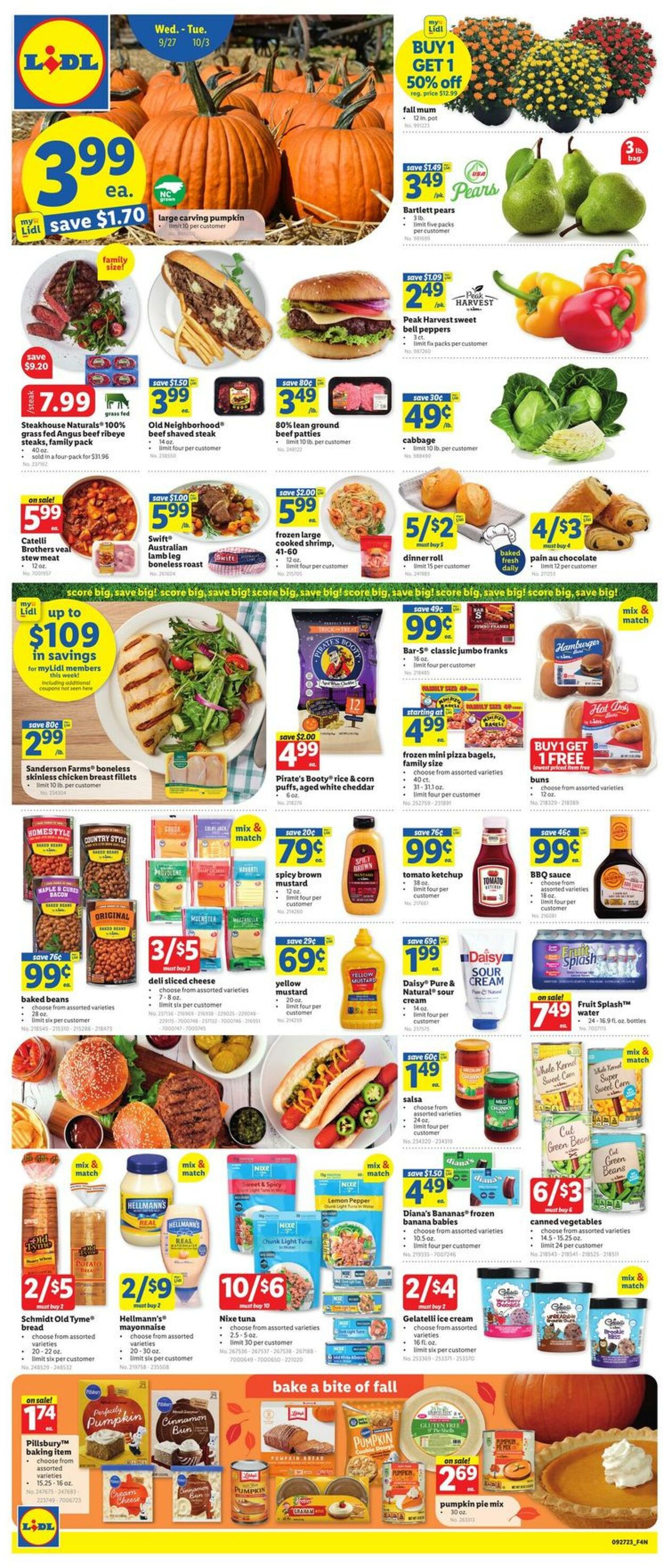 Catalogue Lidl from 09/27/2023