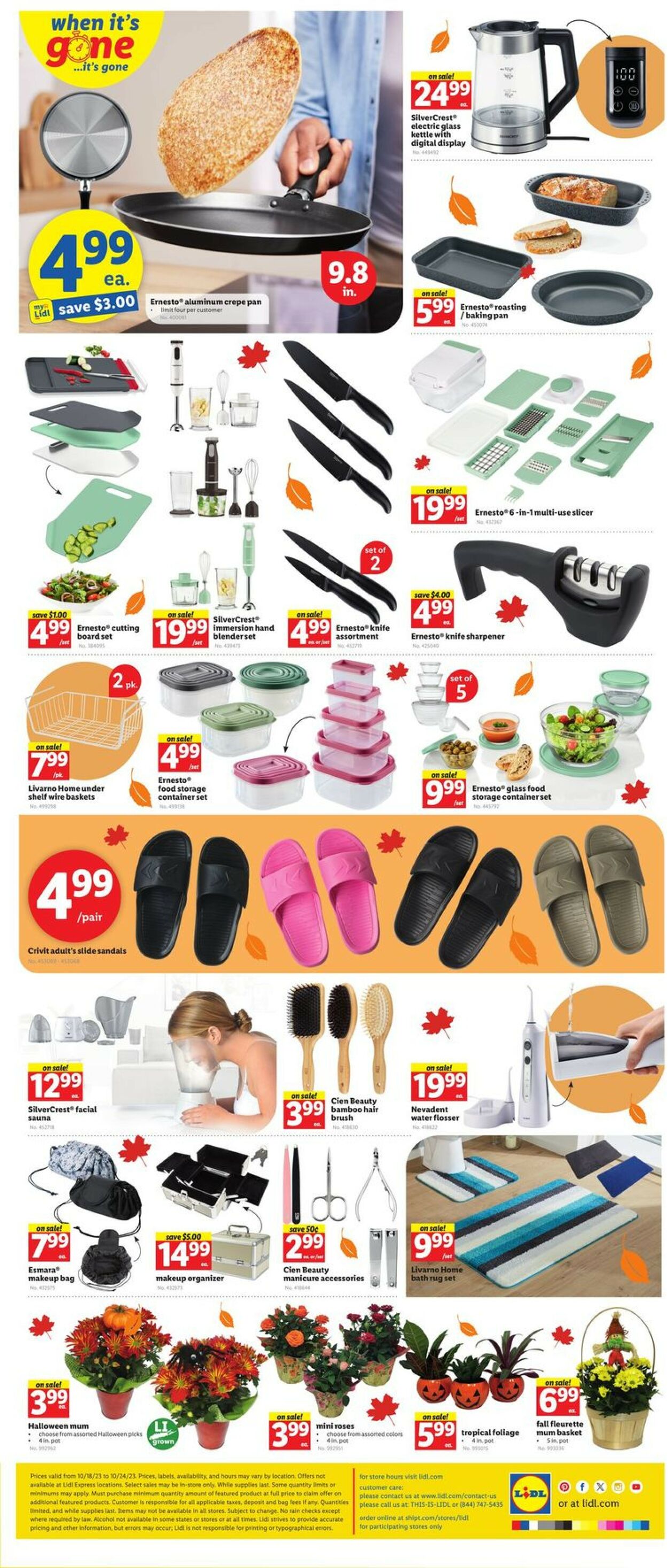 Catalogue Lidl from 10/18/2023