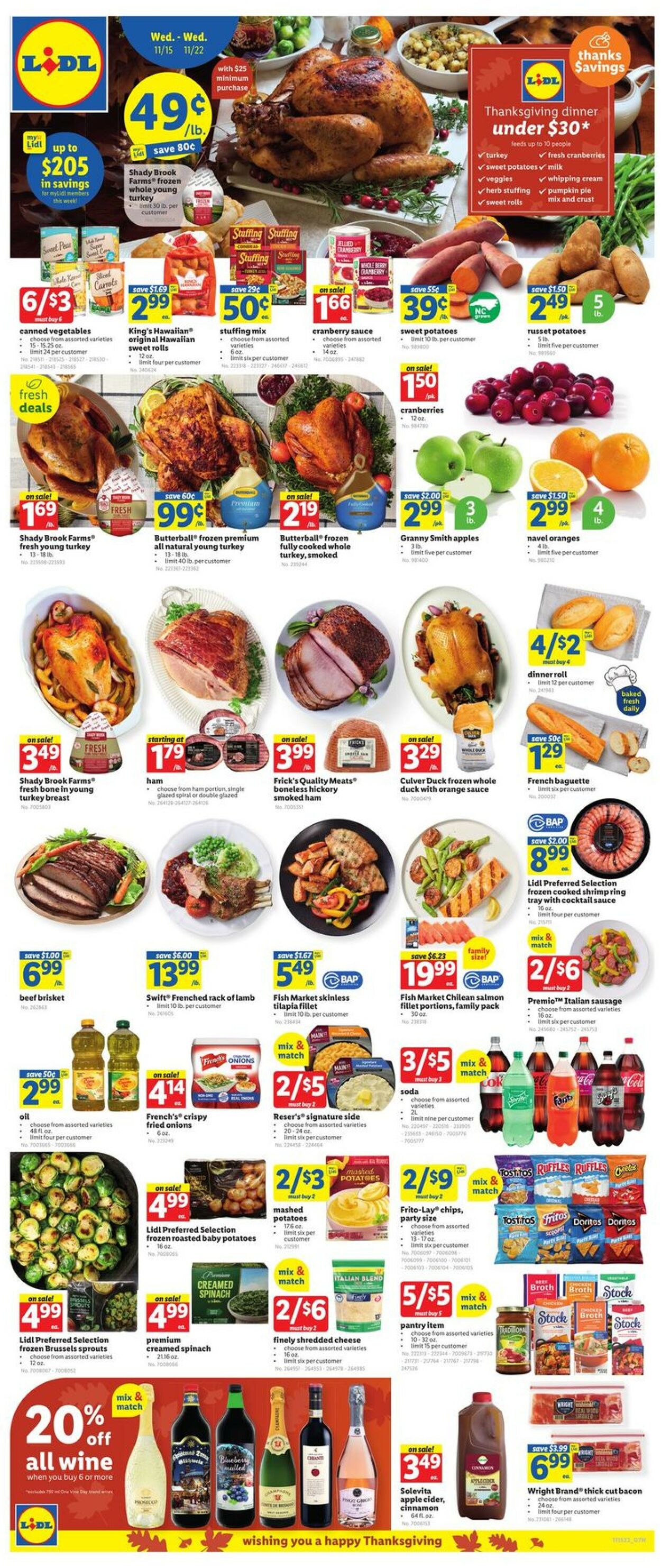 Catalogue Lidl from 11/15/2023