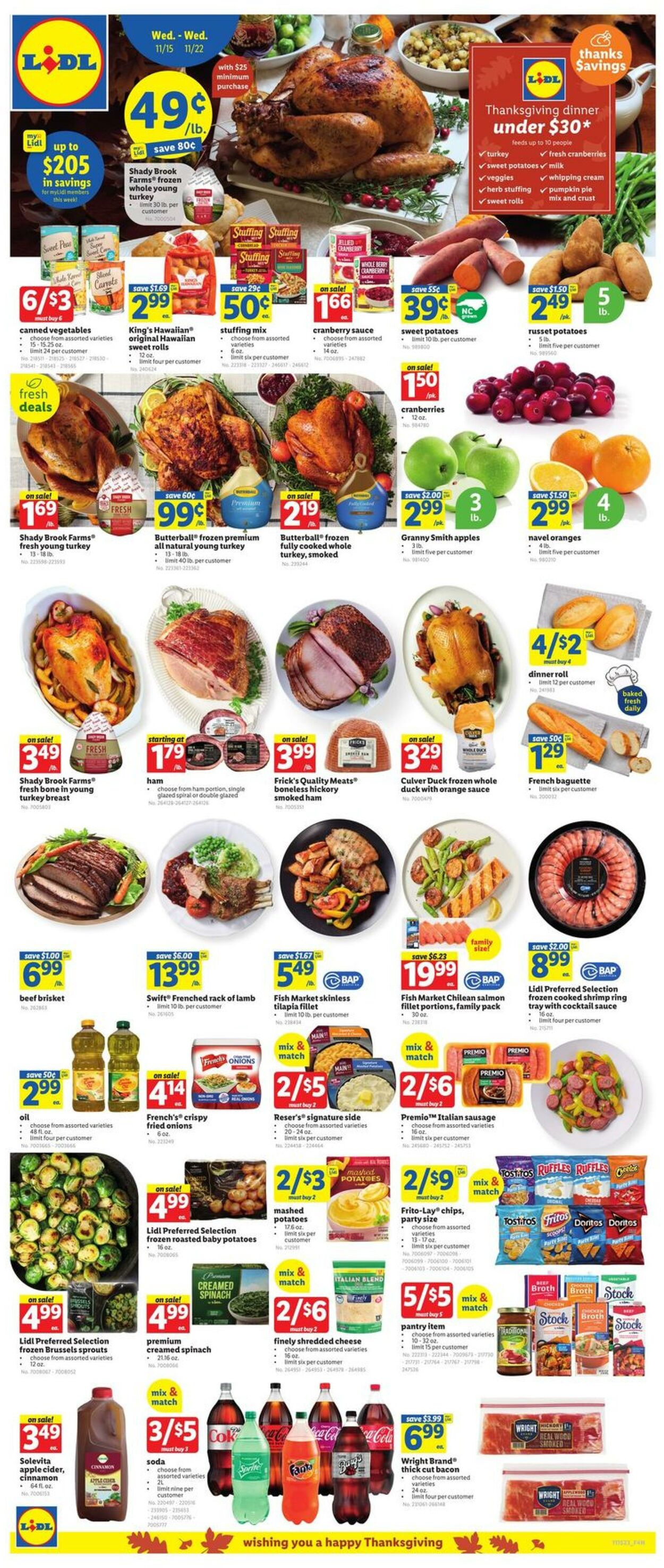 Catalogue Lidl from 11/15/2023