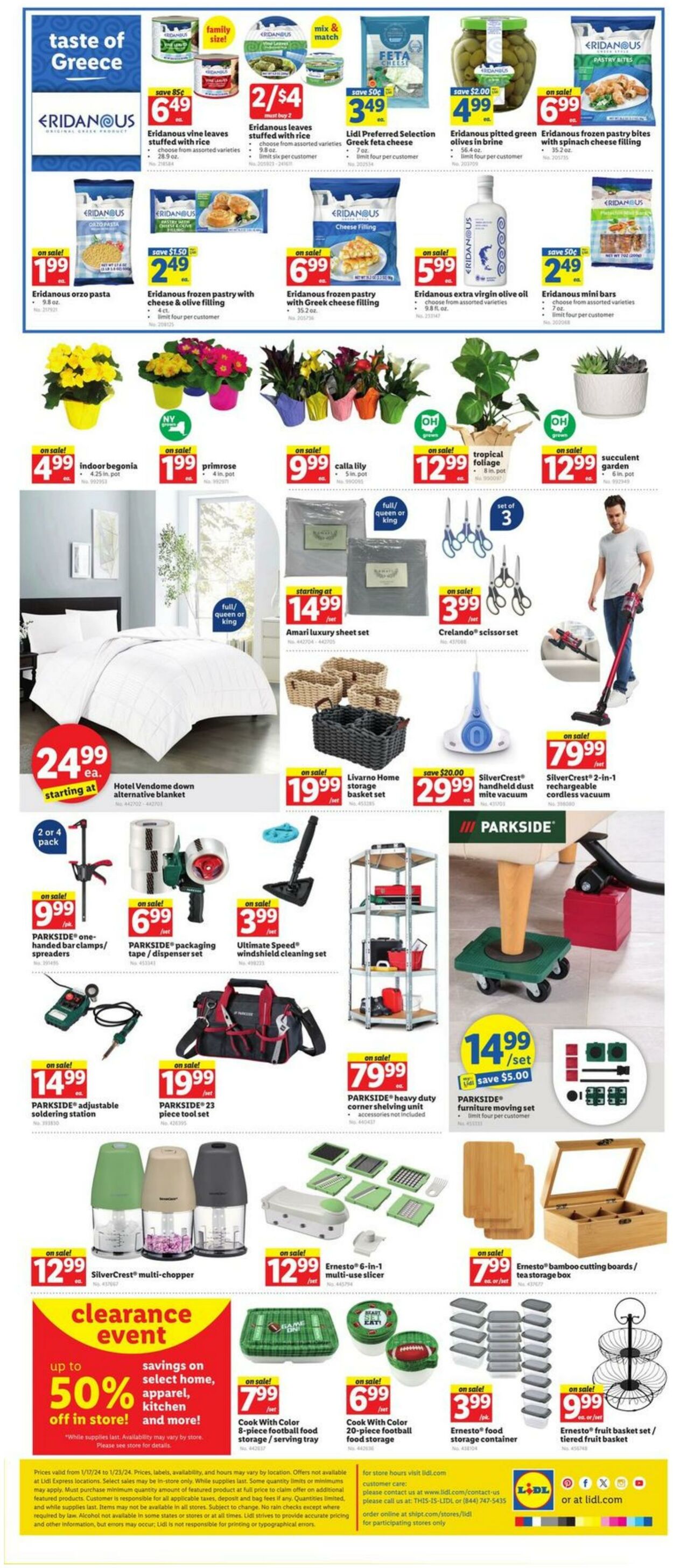 Catalogue Lidl from 01/17/2024