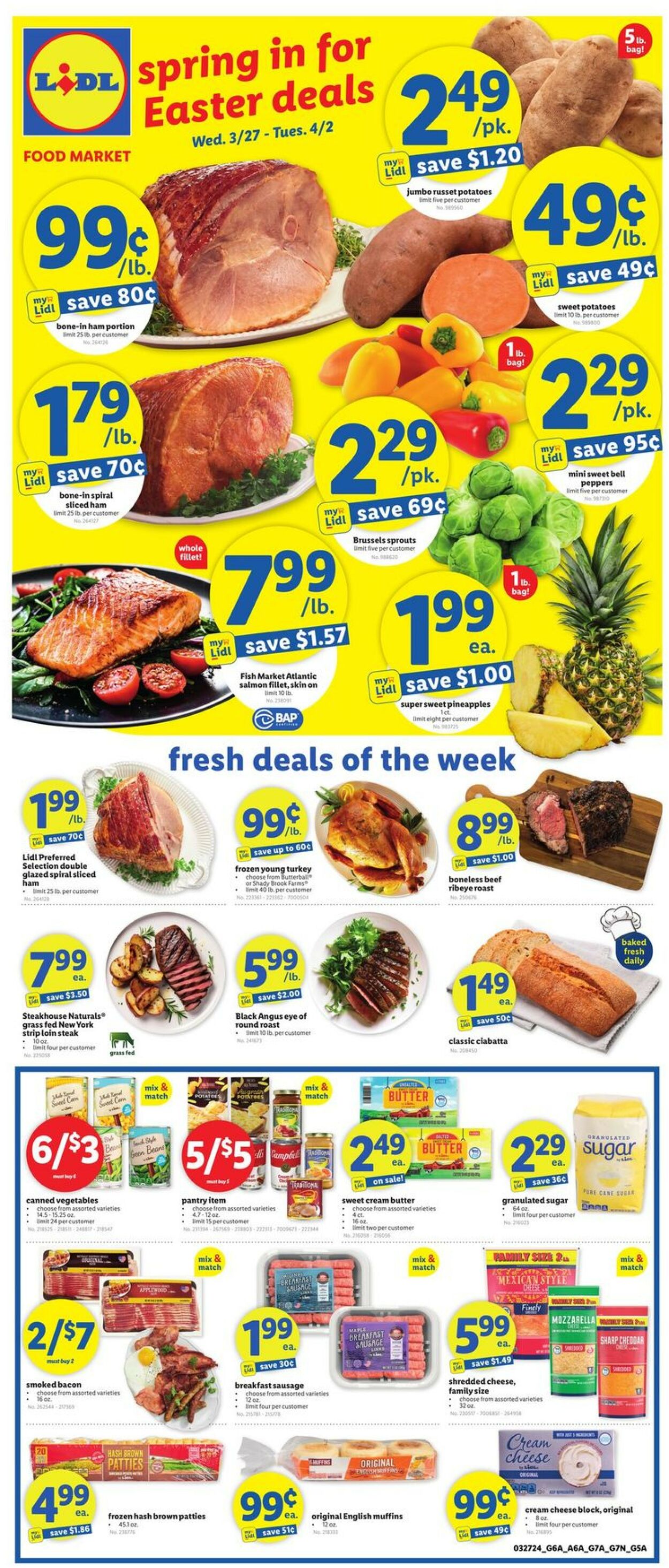 Catalogue Lidl from 03/27/2024