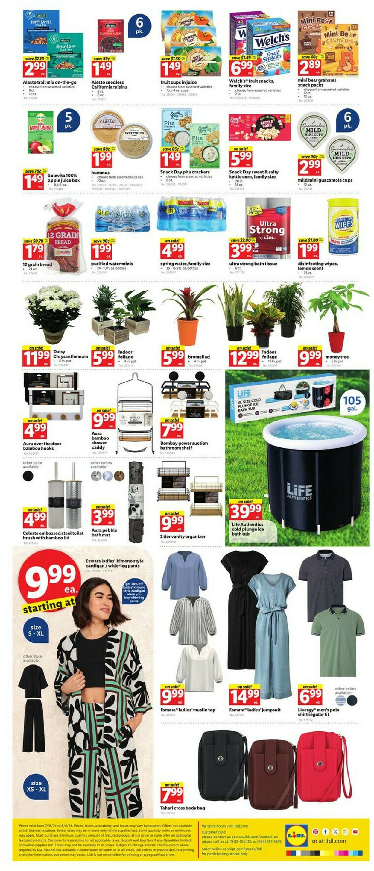 Catalogue Lidl from 07/31/2024