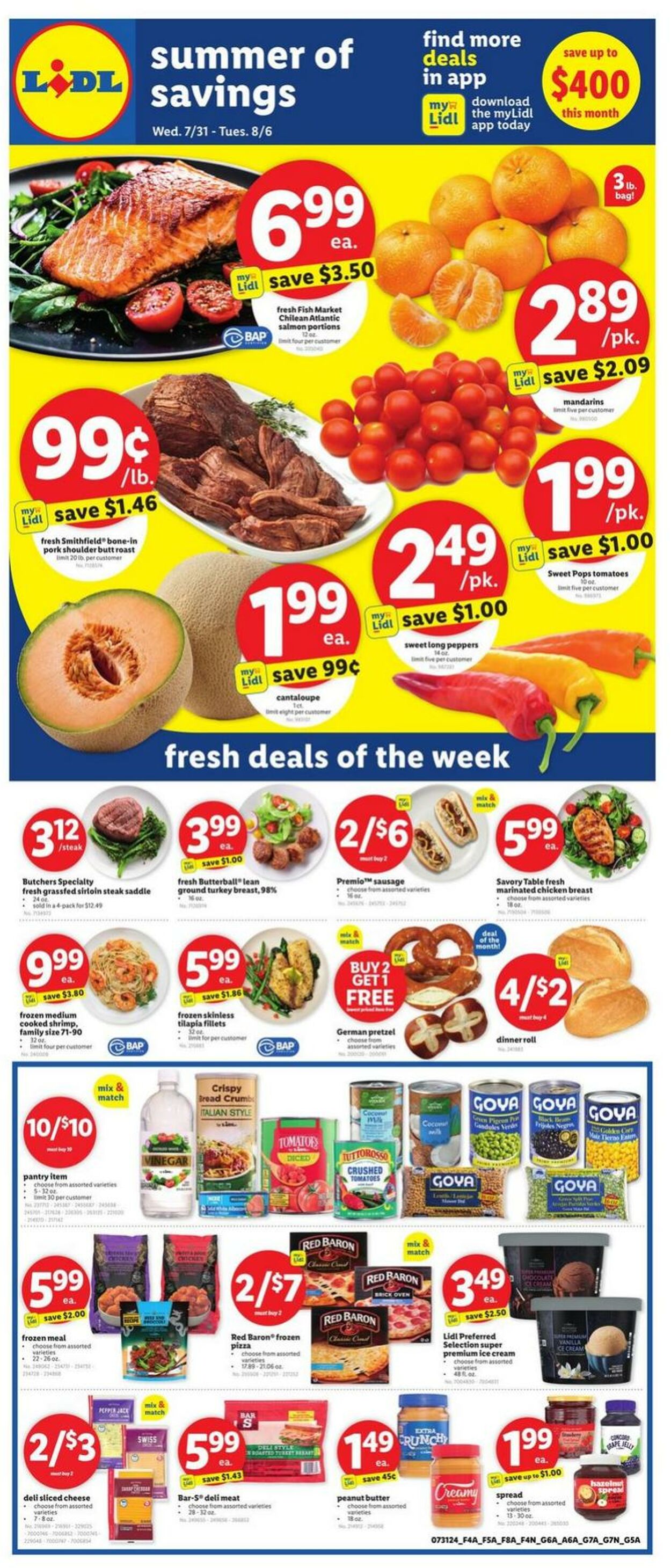 Catalogue Lidl from 07/31/2024