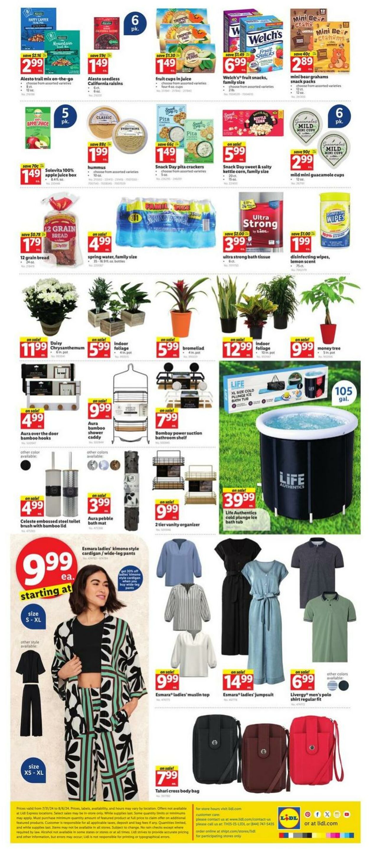 Catalogue Lidl from 07/31/2024