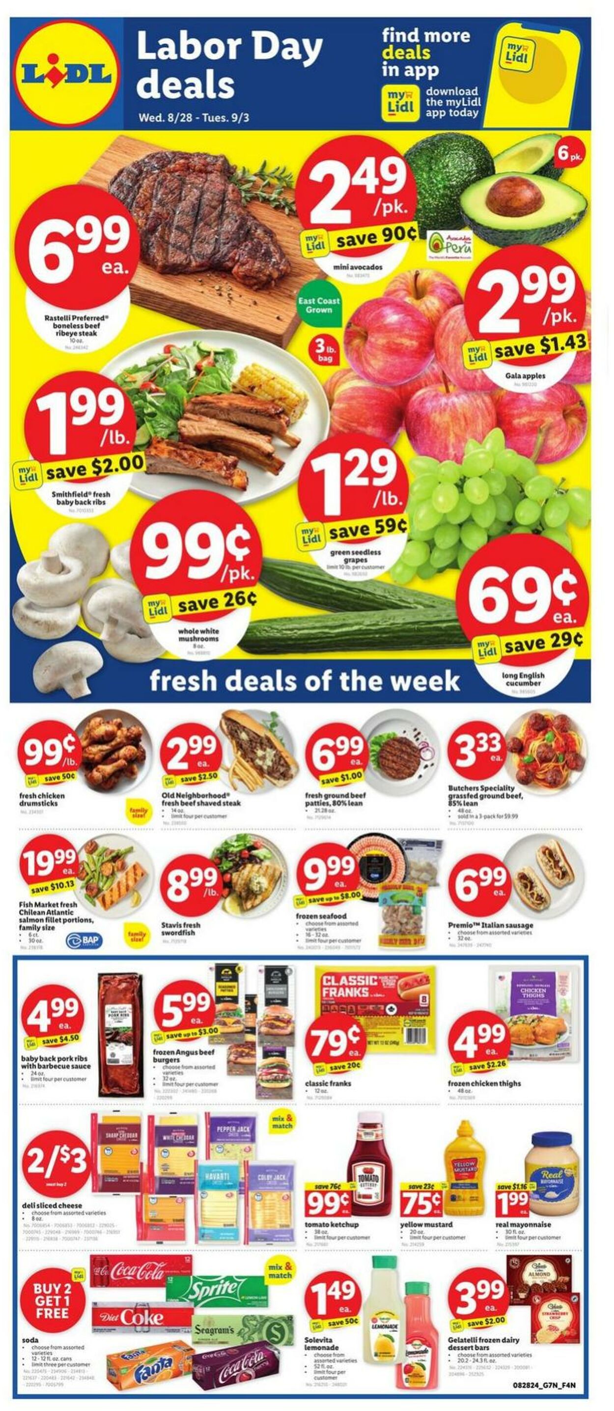 Catalogue Lidl from 08/28/2024