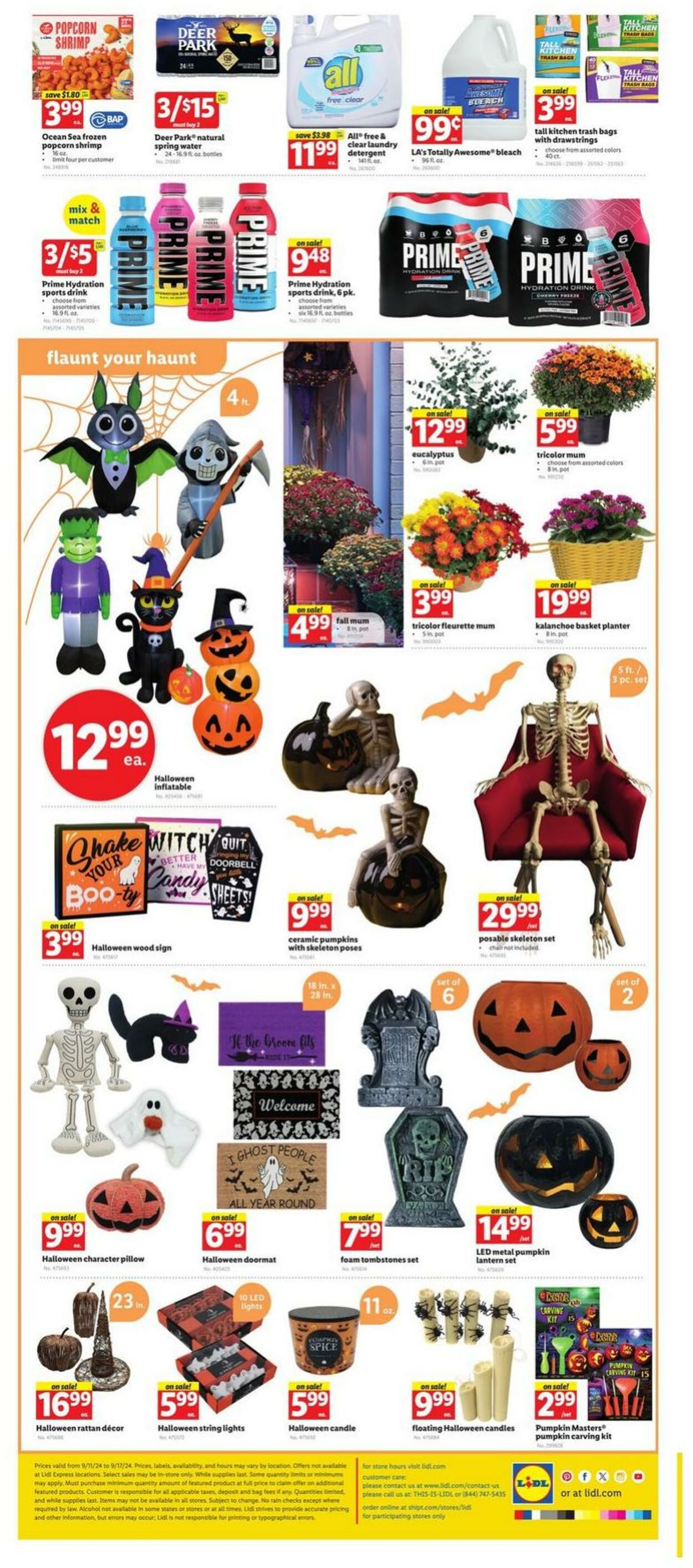 Catalogue Lidl from 09/11/2024