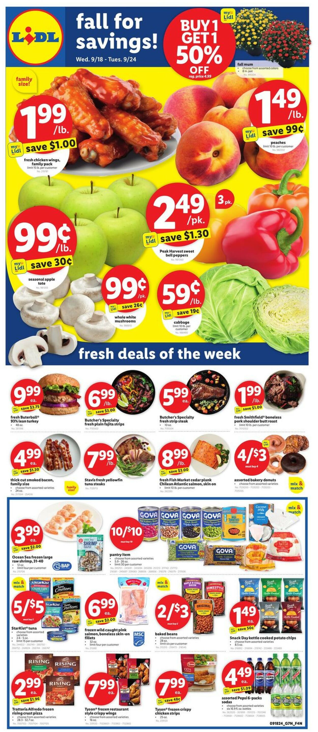 Catalogue Lidl from 09/18/2024