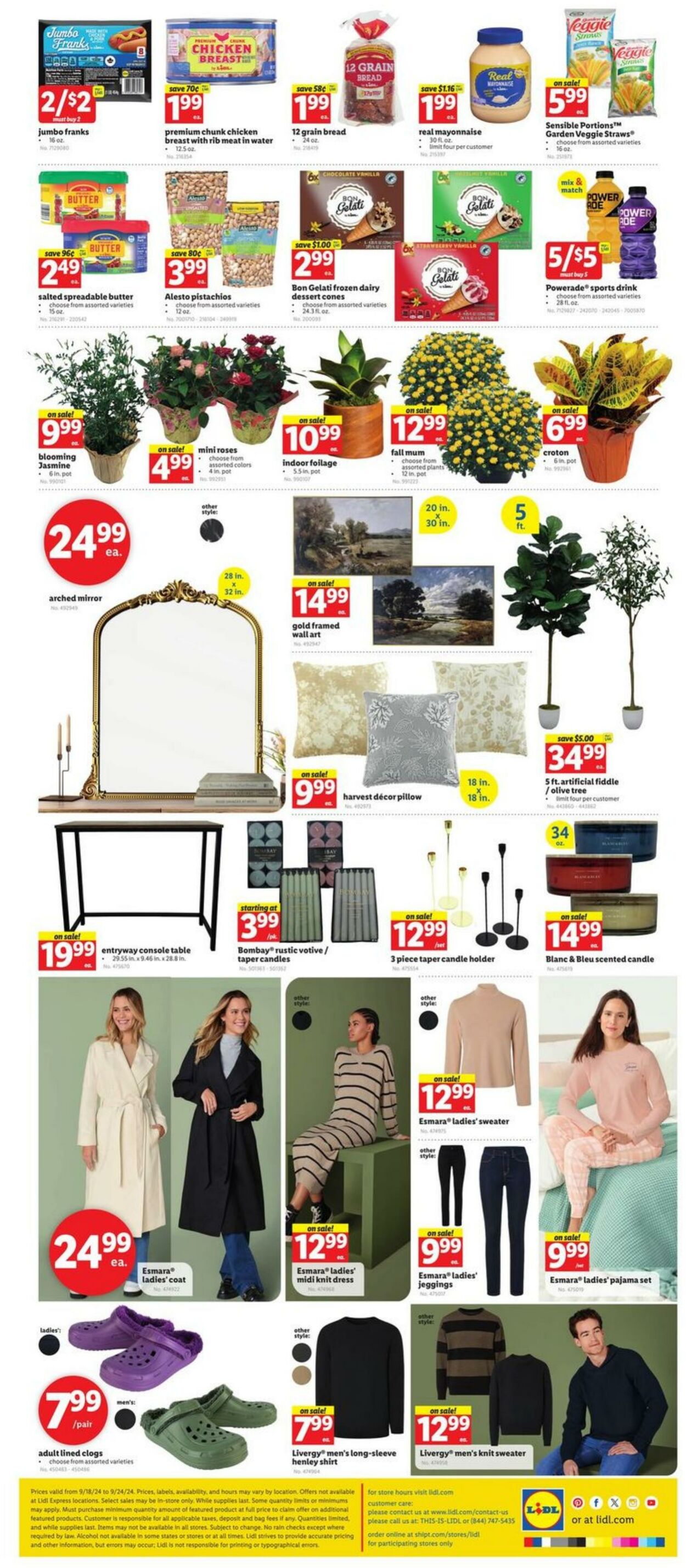 Catalogue Lidl from 09/18/2024