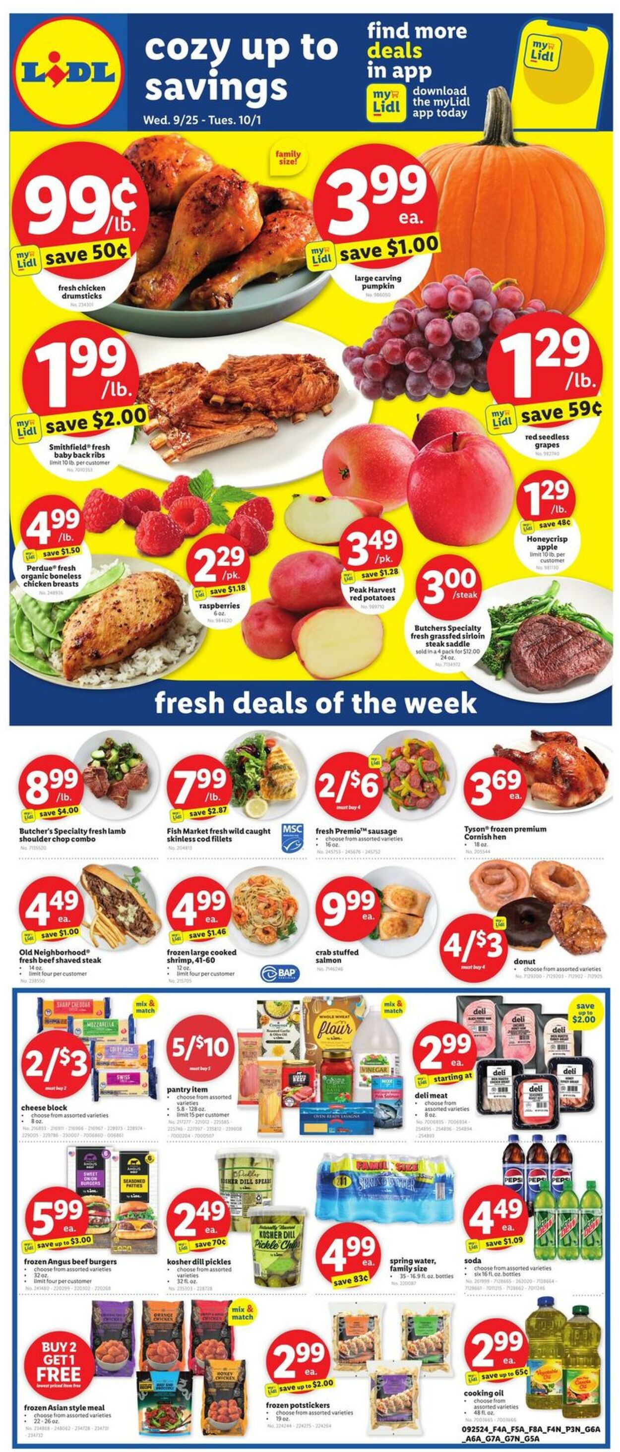 Catalogue Lidl from 09/25/2024