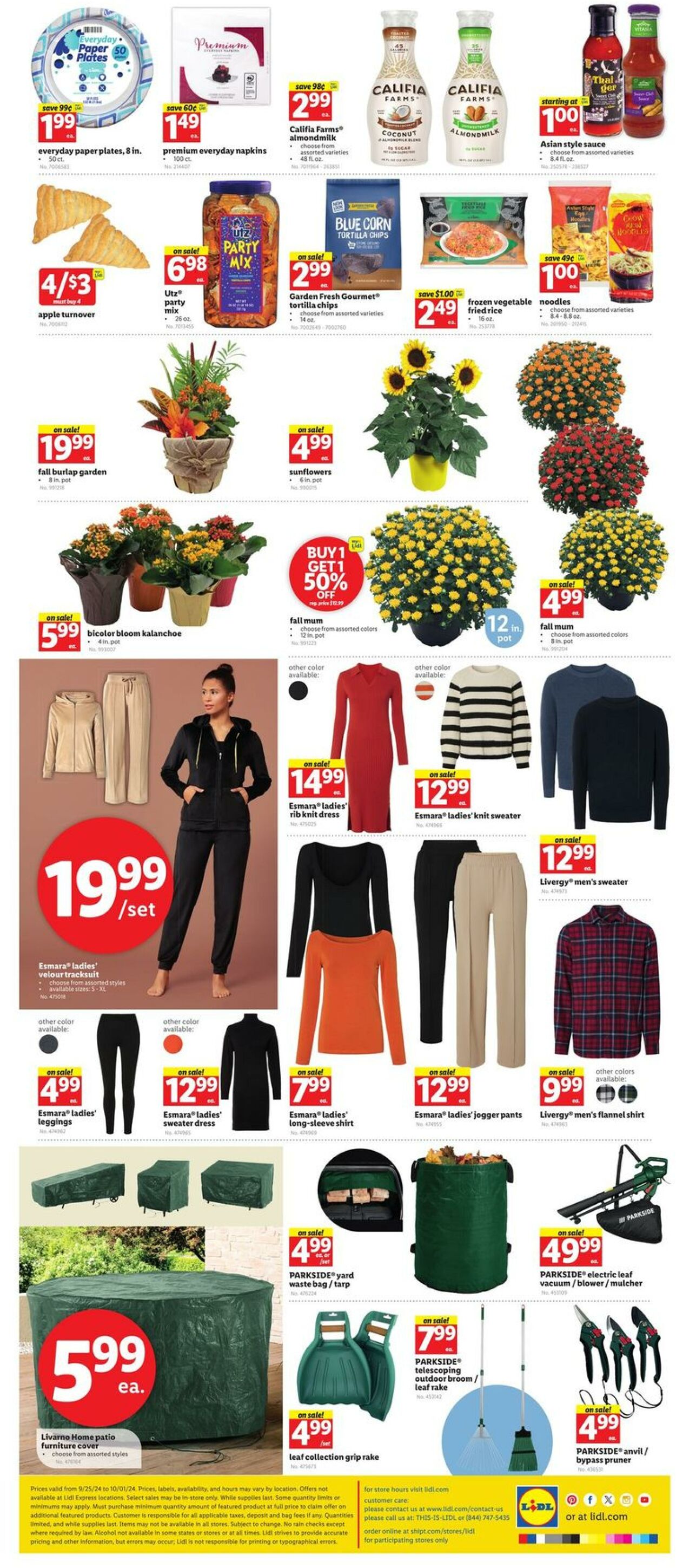 Catalogue Lidl from 09/25/2024