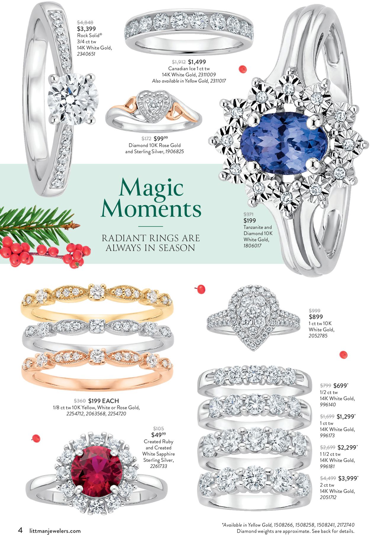 Catalogue Littman Jewelers Holiday Catalog 2020  from 12/18/2020