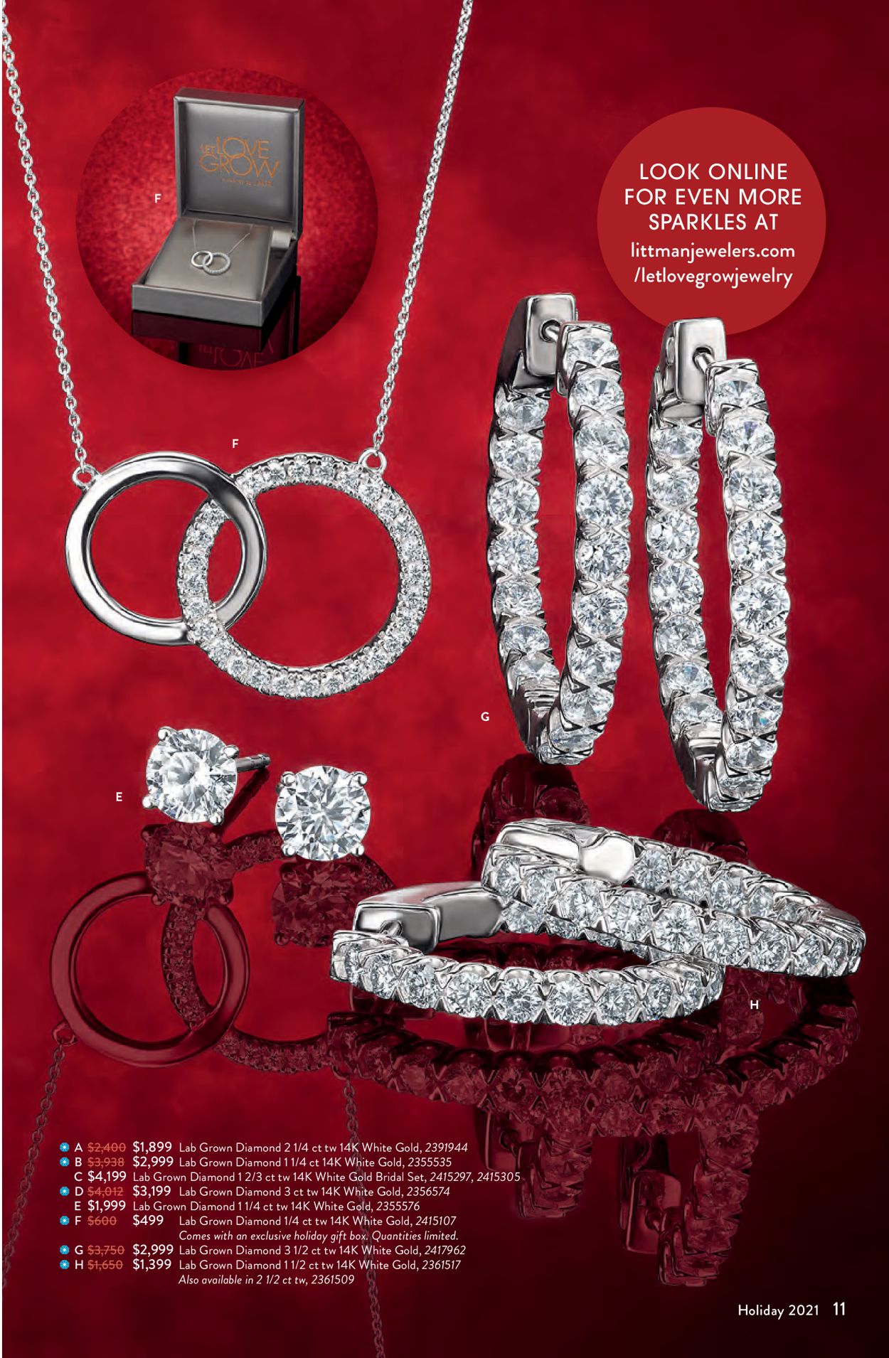 Catalogue Littman Jewelers Holiday 2021 from 10/20/2021