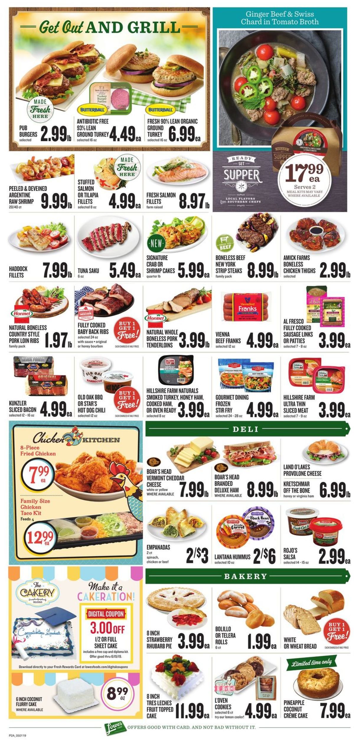 Catalogue Lowes Foods from 05/01/2019