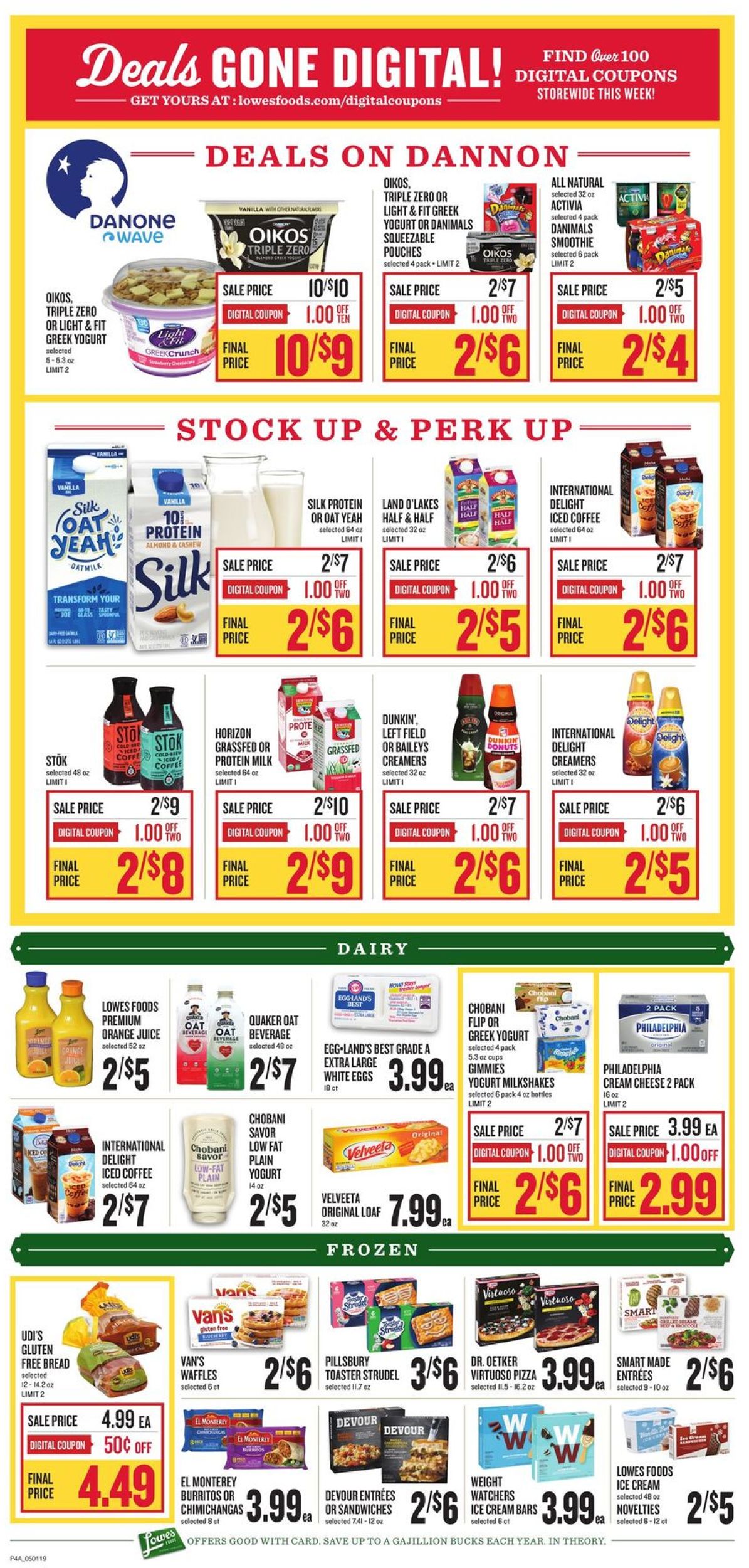 Catalogue Lowes Foods from 05/01/2019