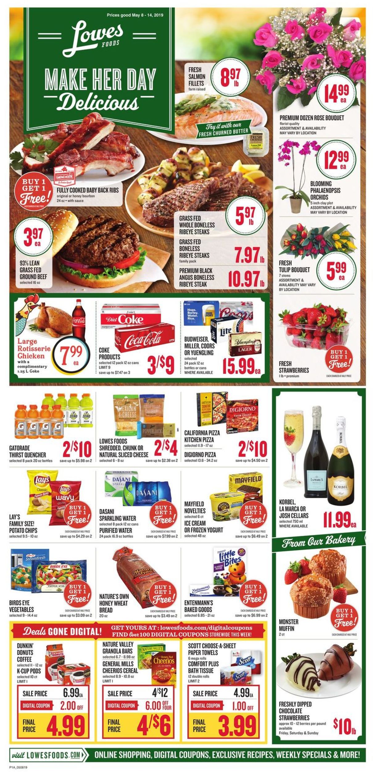 Catalogue Lowes Foods from 05/08/2019