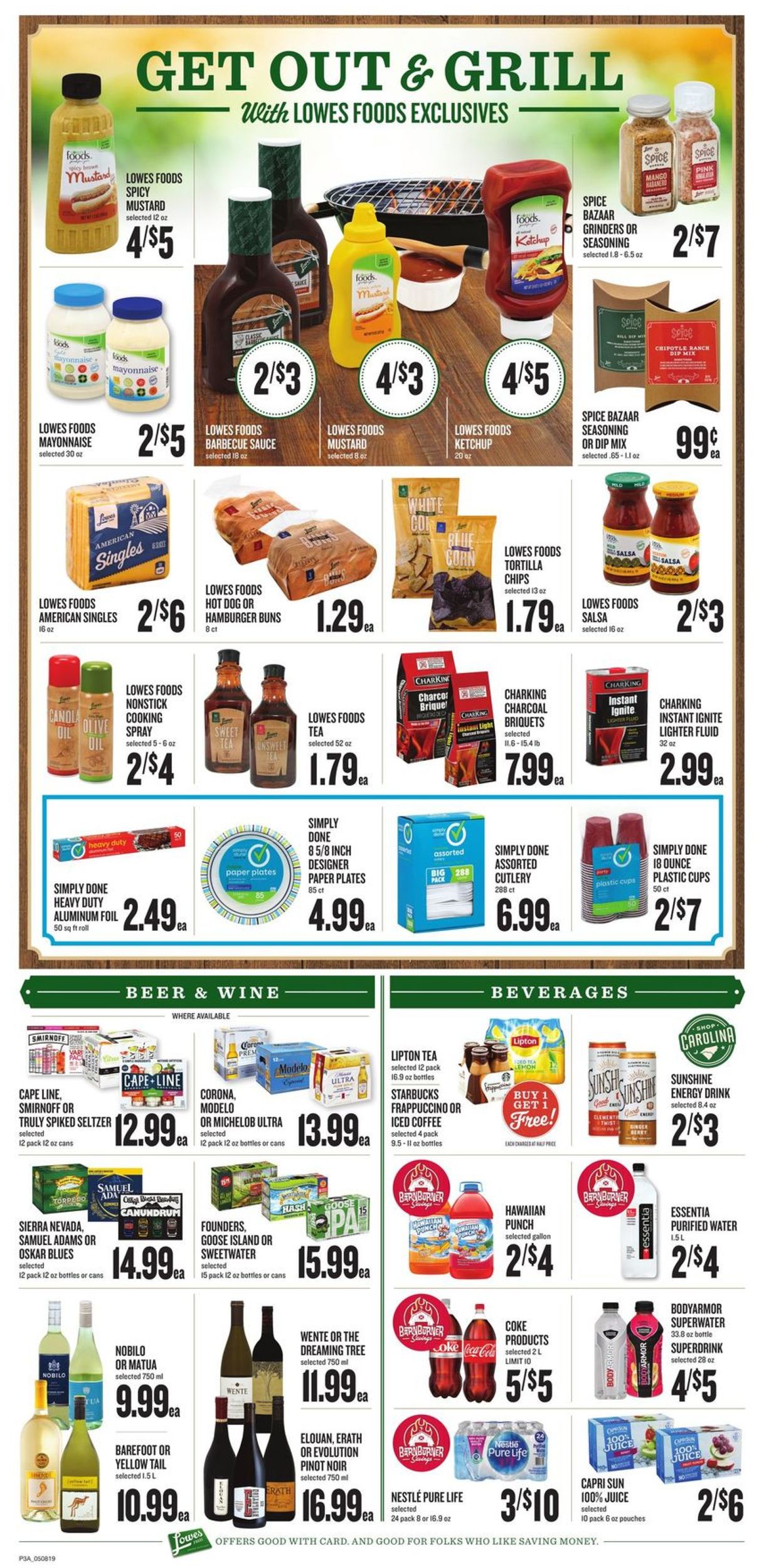 Catalogue Lowes Foods from 05/08/2019