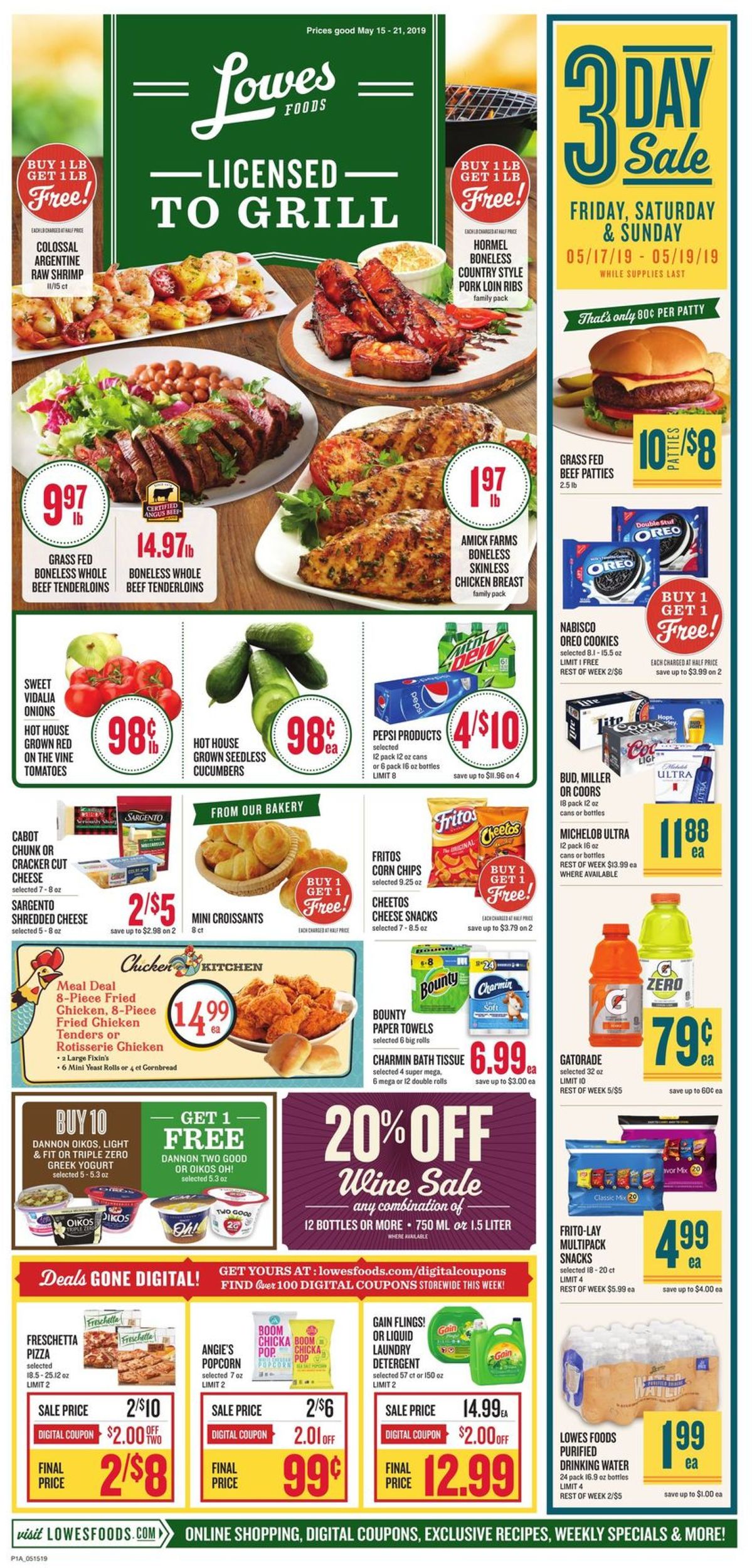 Catalogue Lowes Foods from 05/15/2019