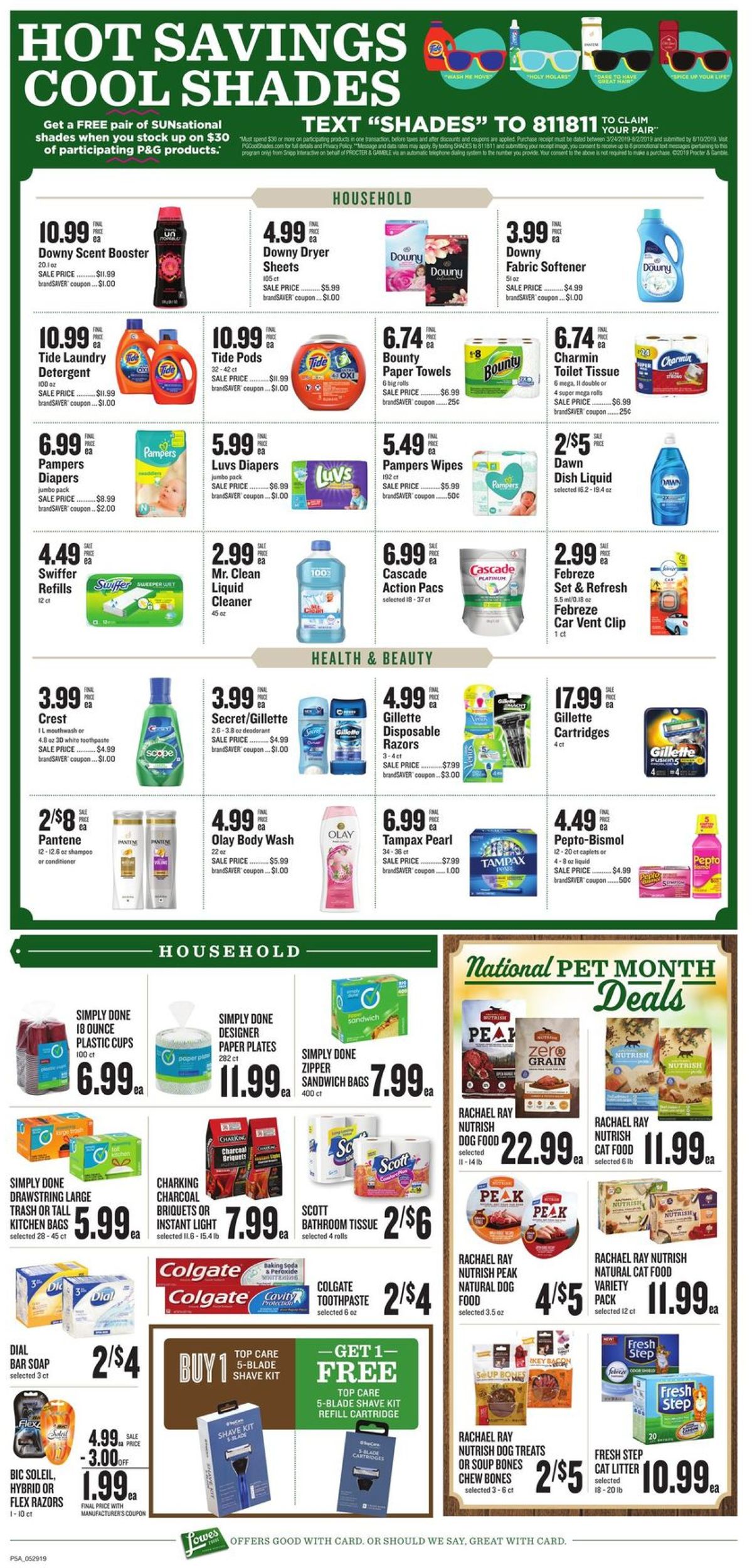 Catalogue Lowes Foods from 05/29/2019
