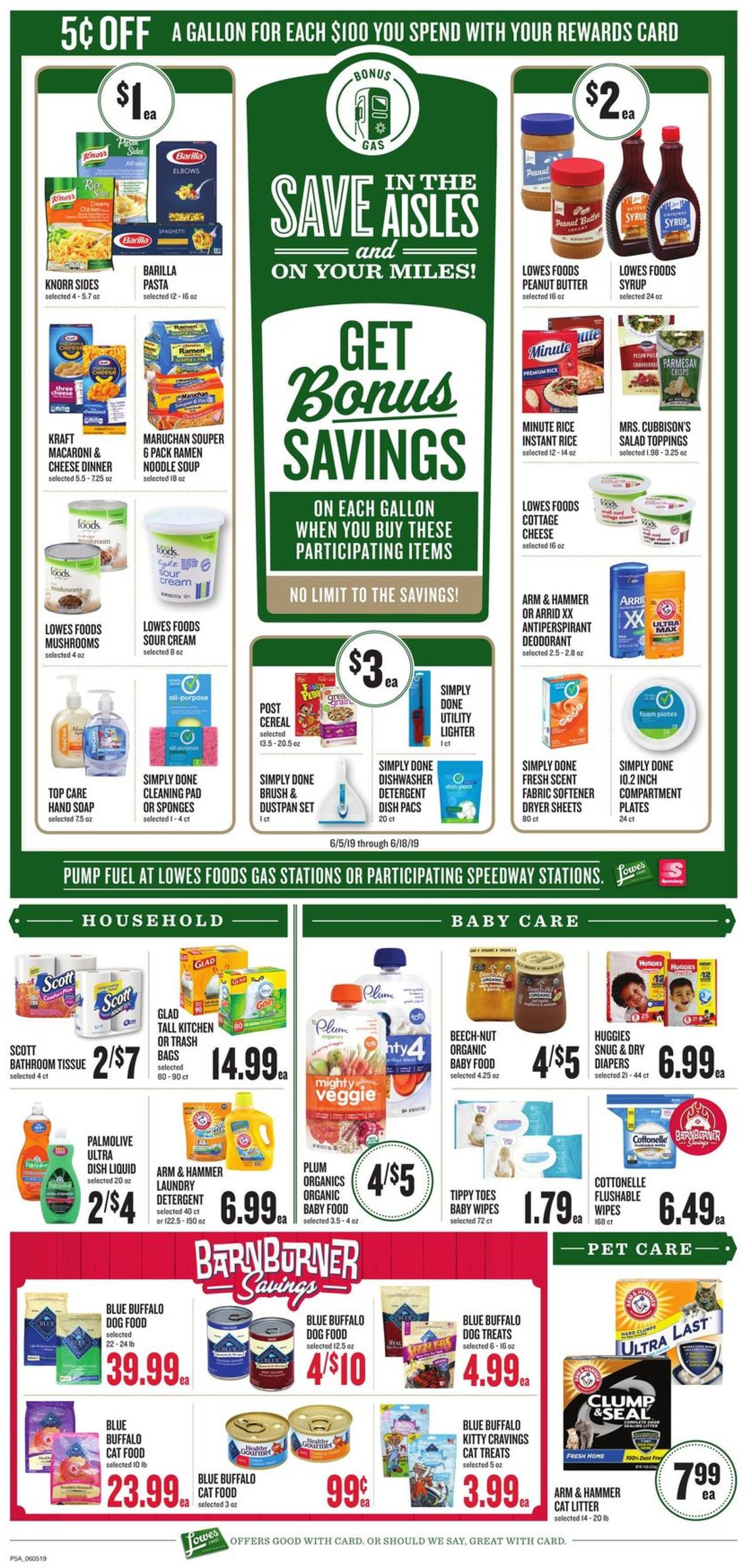 Catalogue Lowes Foods from 06/05/2019
