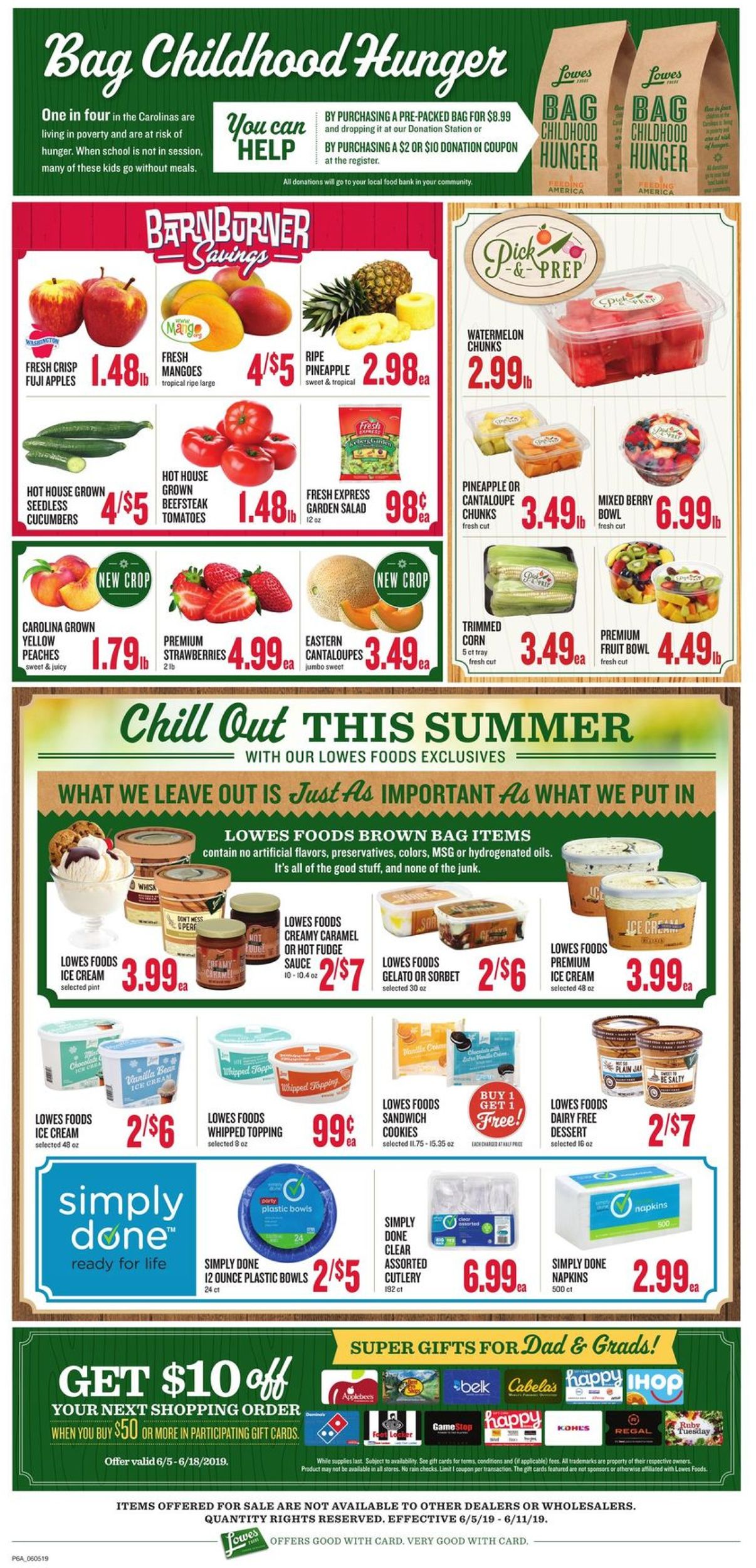 Catalogue Lowes Foods from 06/05/2019