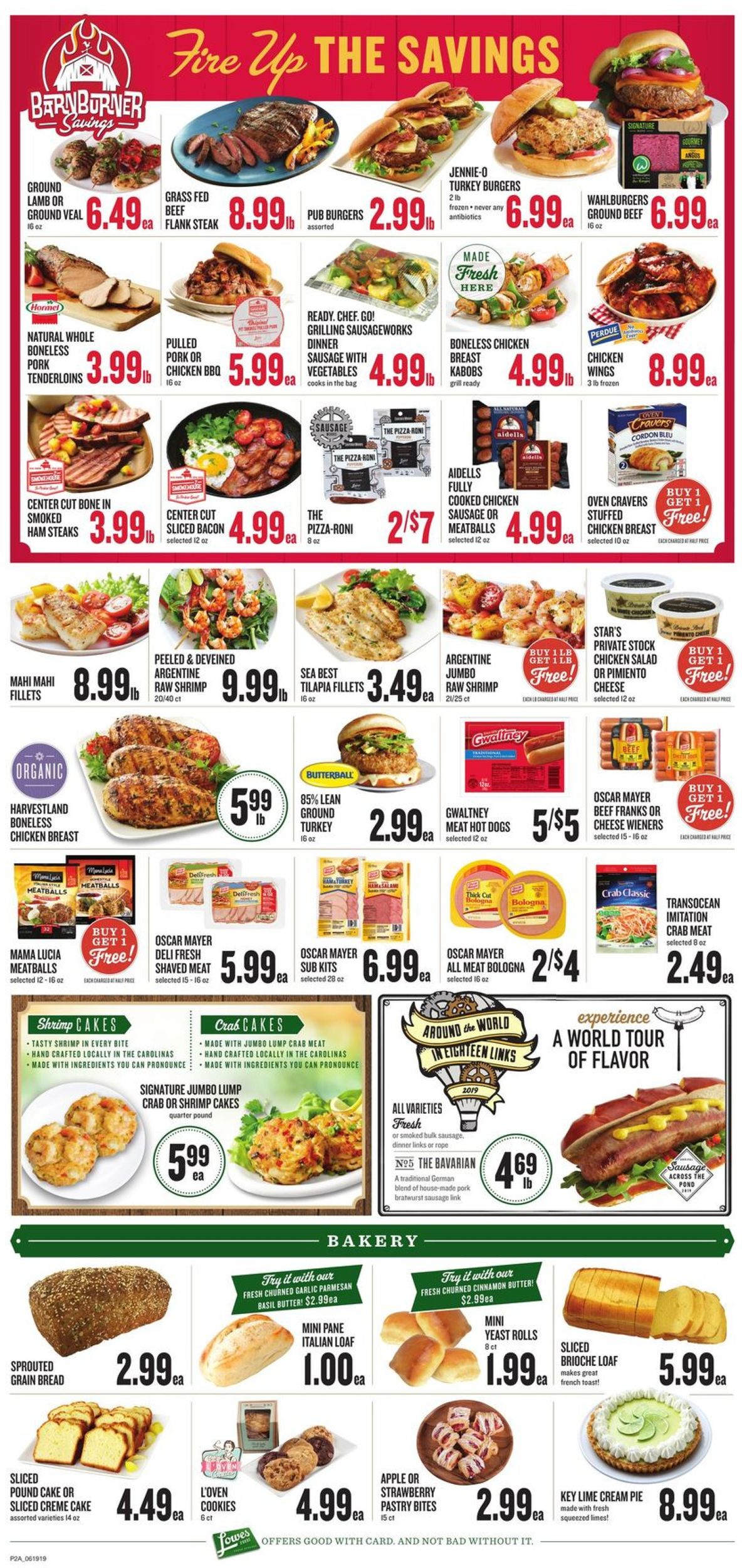 Catalogue Lowes Foods from 06/19/2019