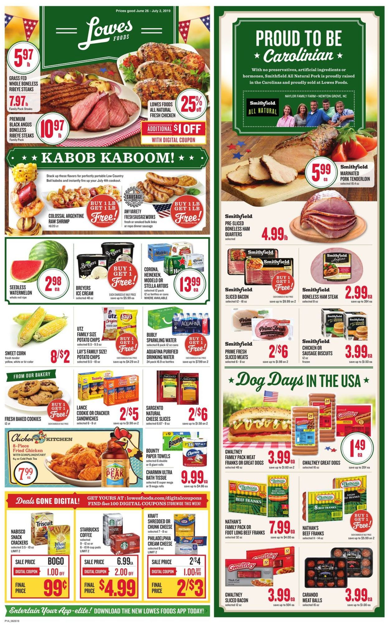 Catalogue Lowes Foods from 06/26/2019