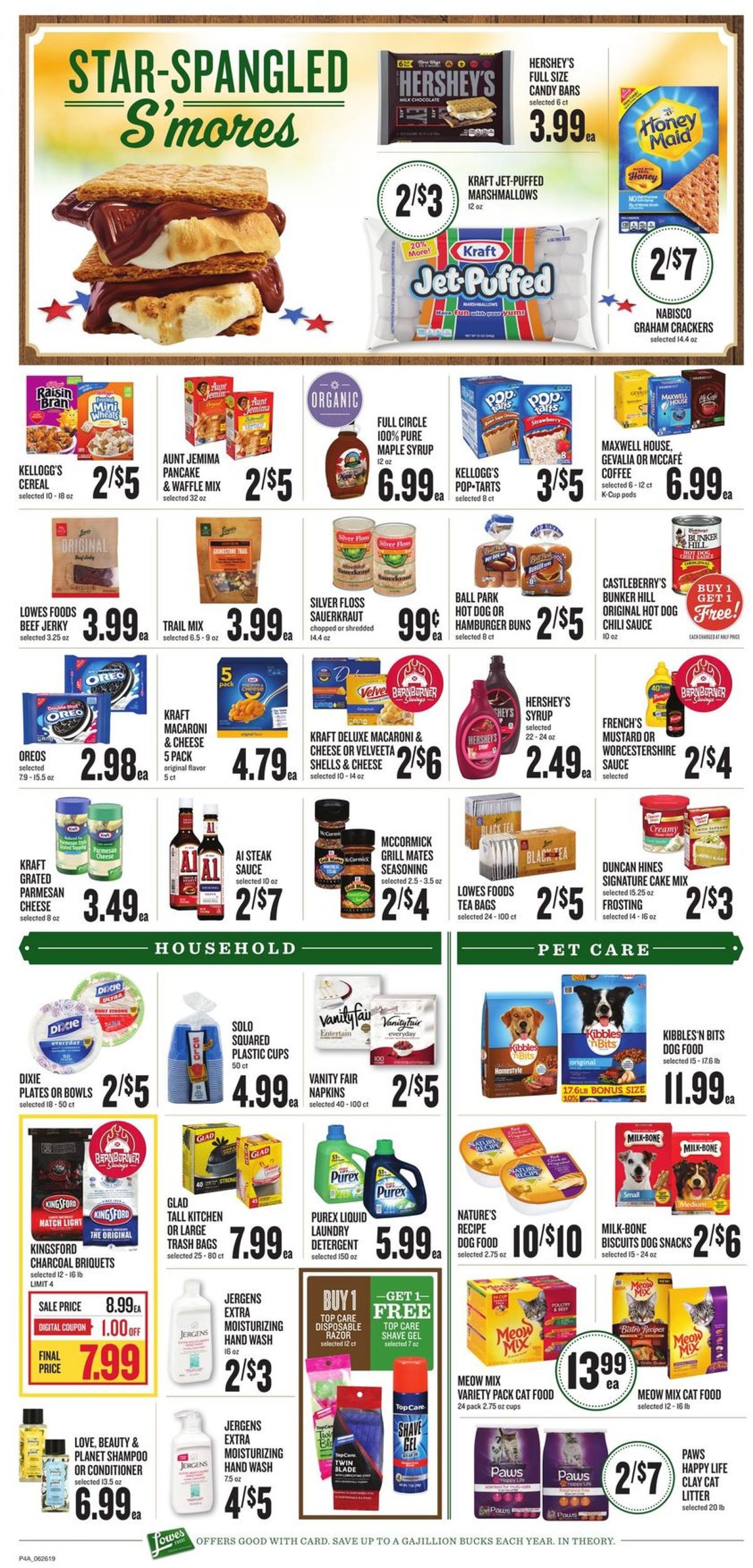 Catalogue Lowes Foods from 06/26/2019