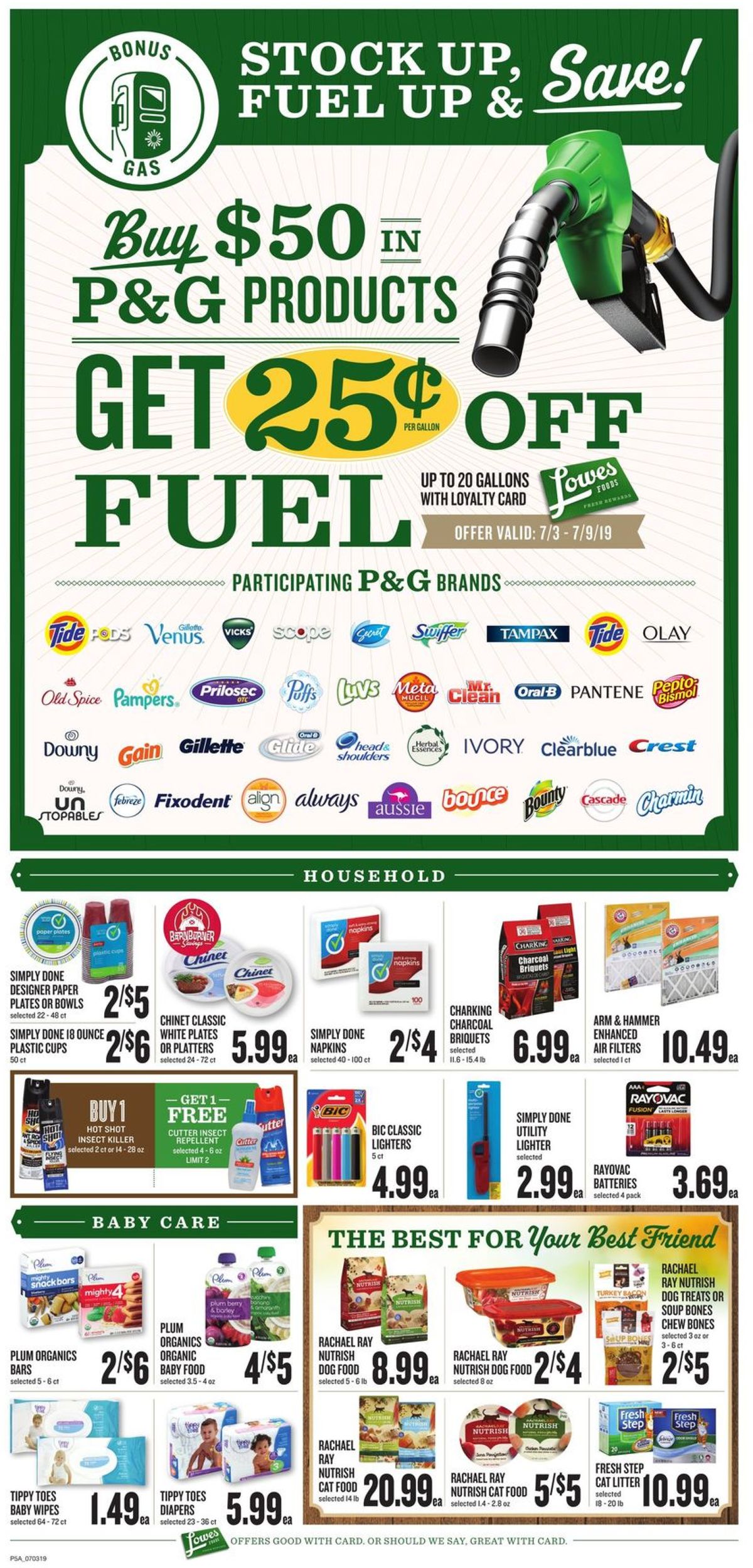 Catalogue Lowes Foods from 07/03/2019