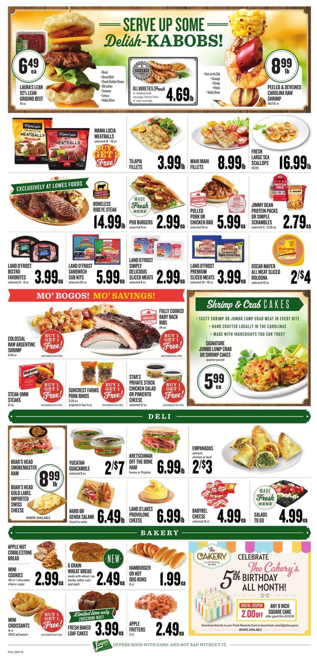 Catalogue Lowes Foods from 08/07/2019