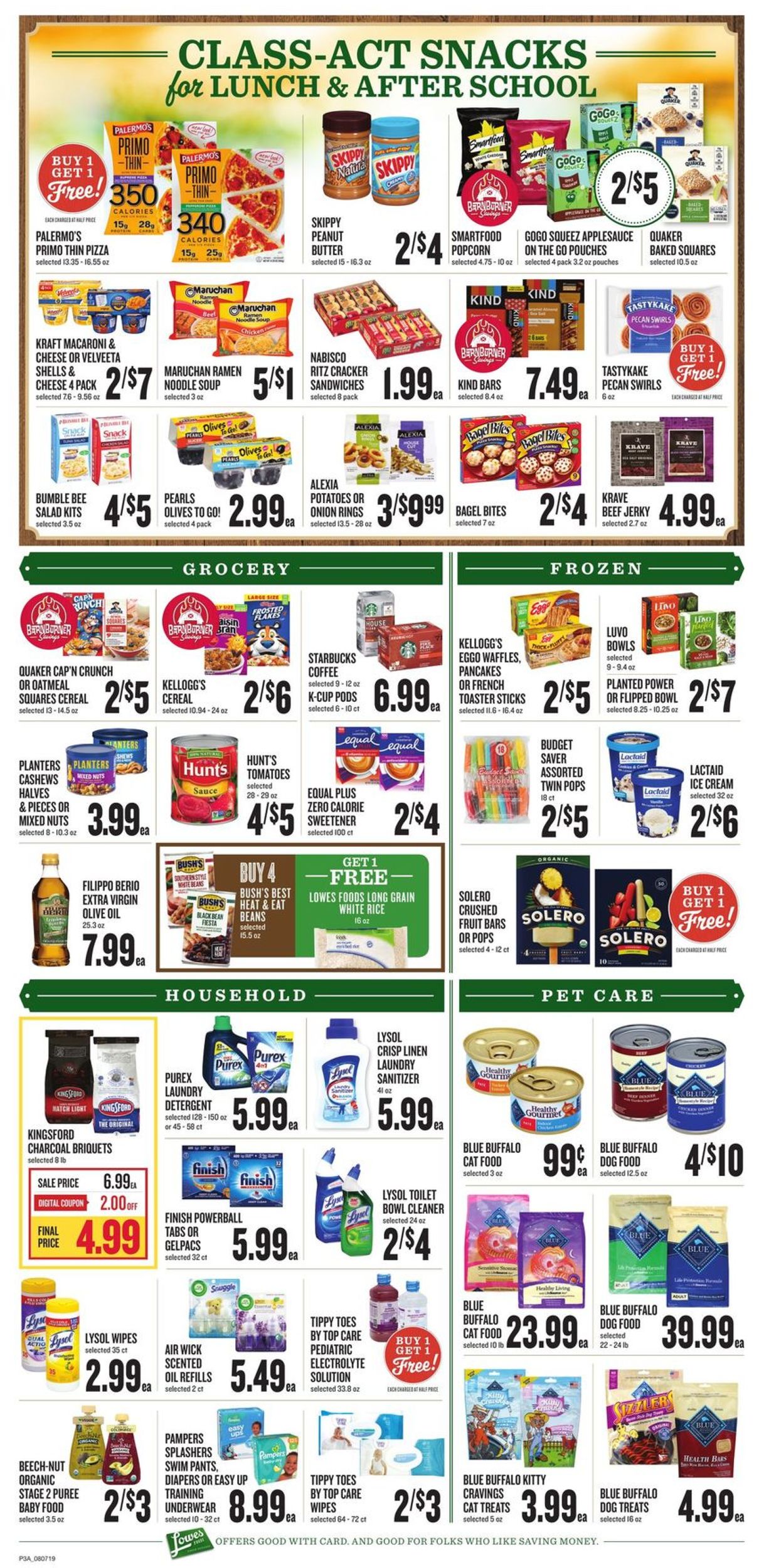 Catalogue Lowes Foods from 08/07/2019