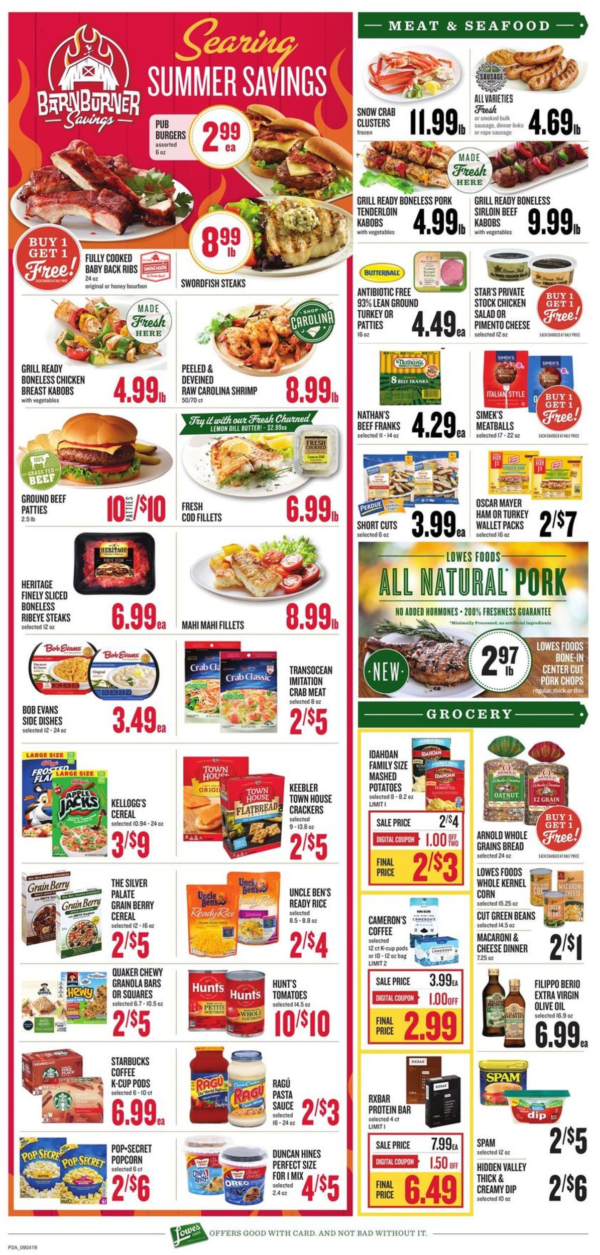 Catalogue Lowes Foods from 09/04/2019