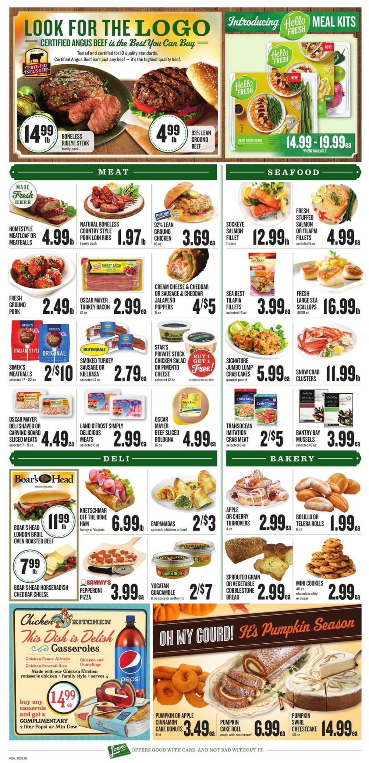 Catalogue Lowes Foods from 10/02/2019