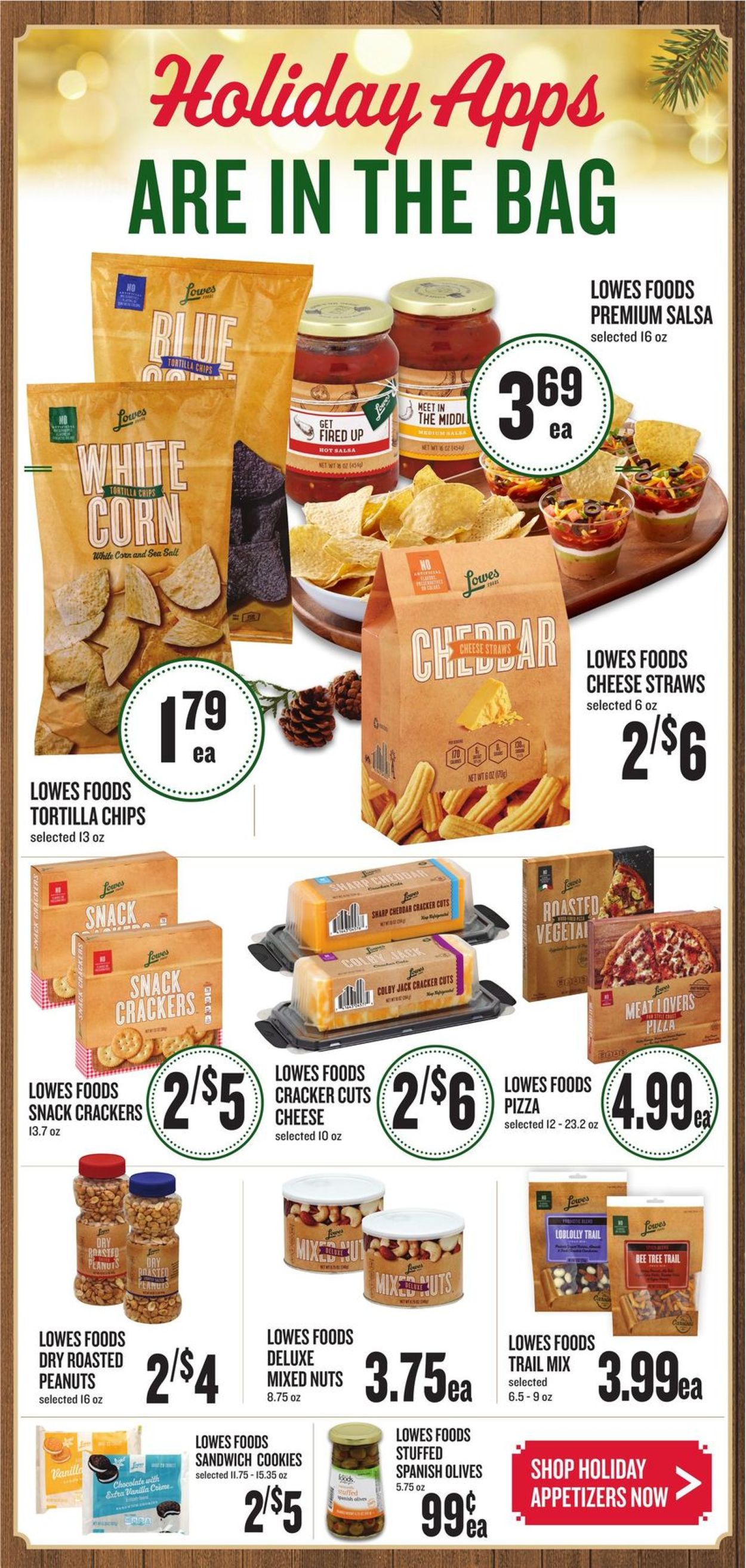 Catalogue Lowes Foods Holiday Ad 2019 from 12/18/2019