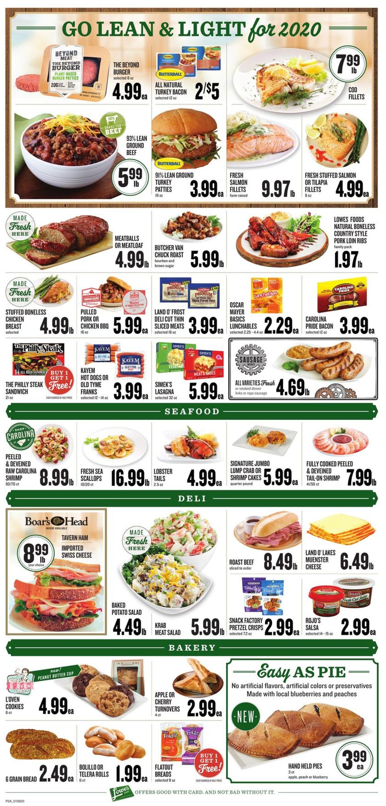 Catalogue Lowes Foods from 01/08/2020