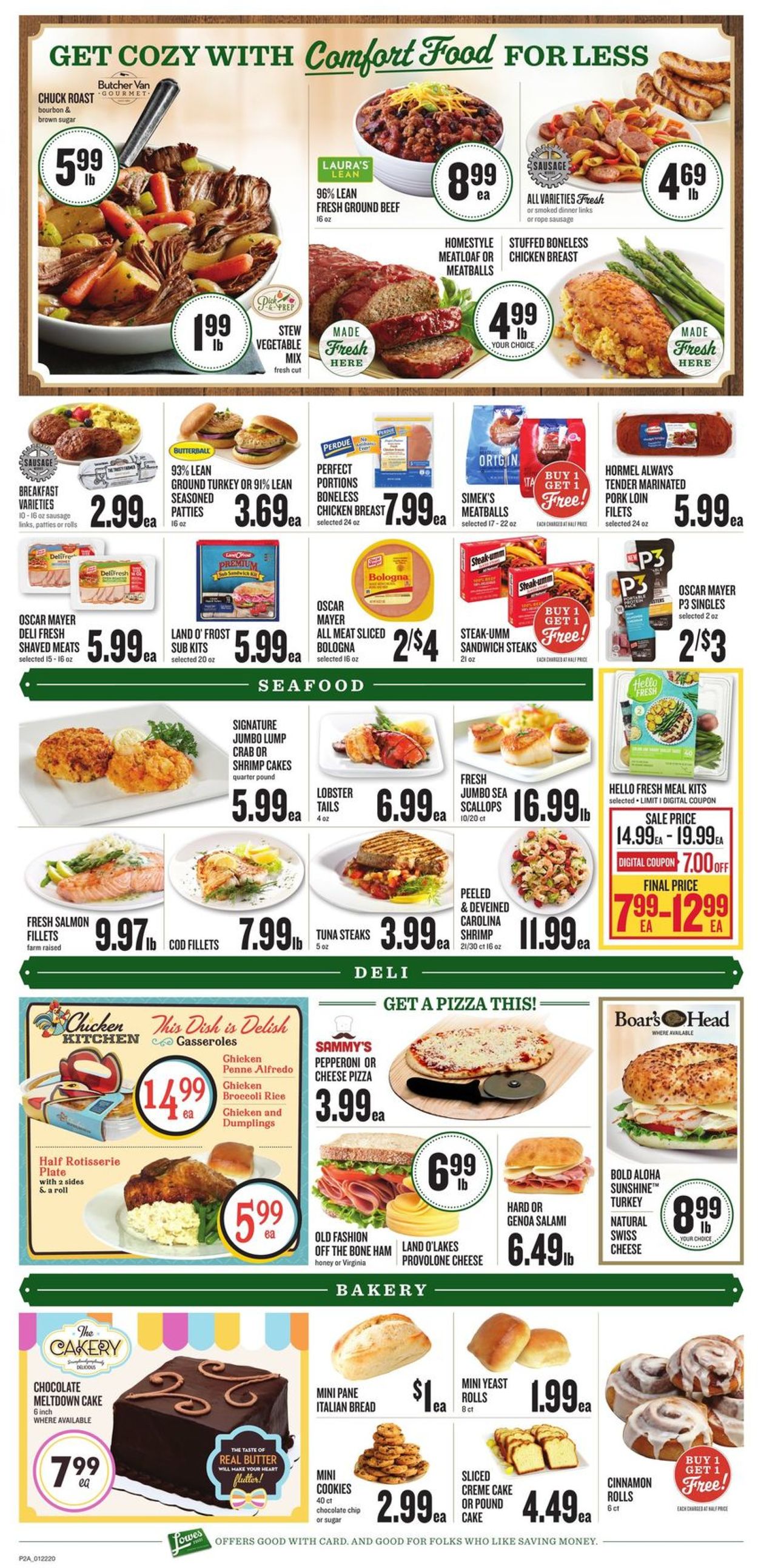 Catalogue Lowes Foods from 01/22/2020