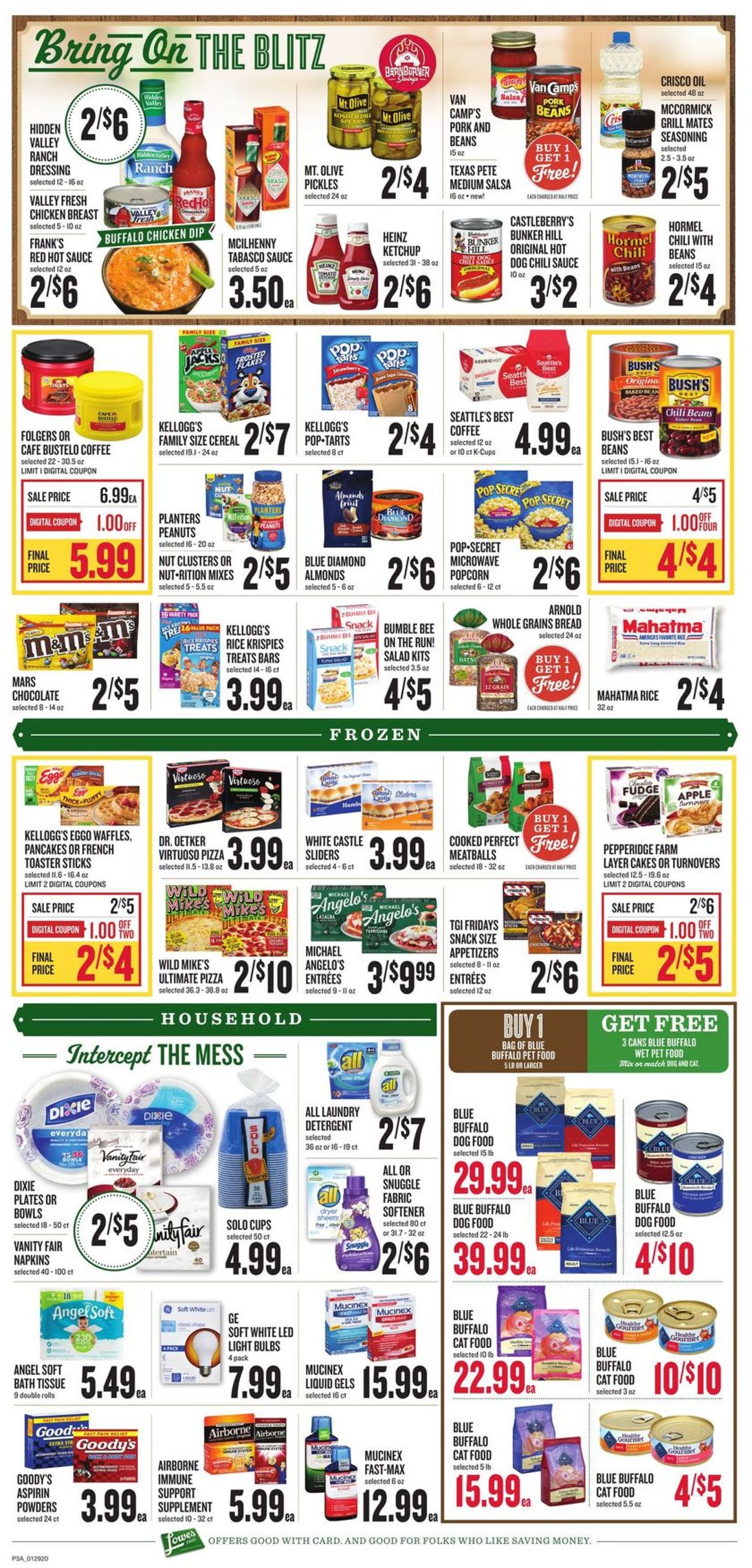 Catalogue Lowes Foods from 01/29/2020