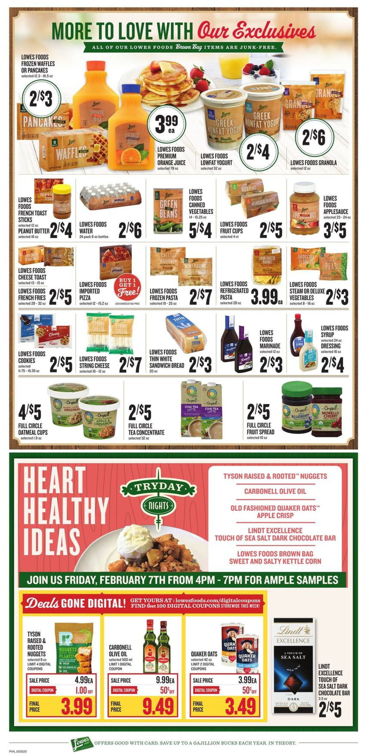 Catalogue Lowes Foods from 02/05/2020