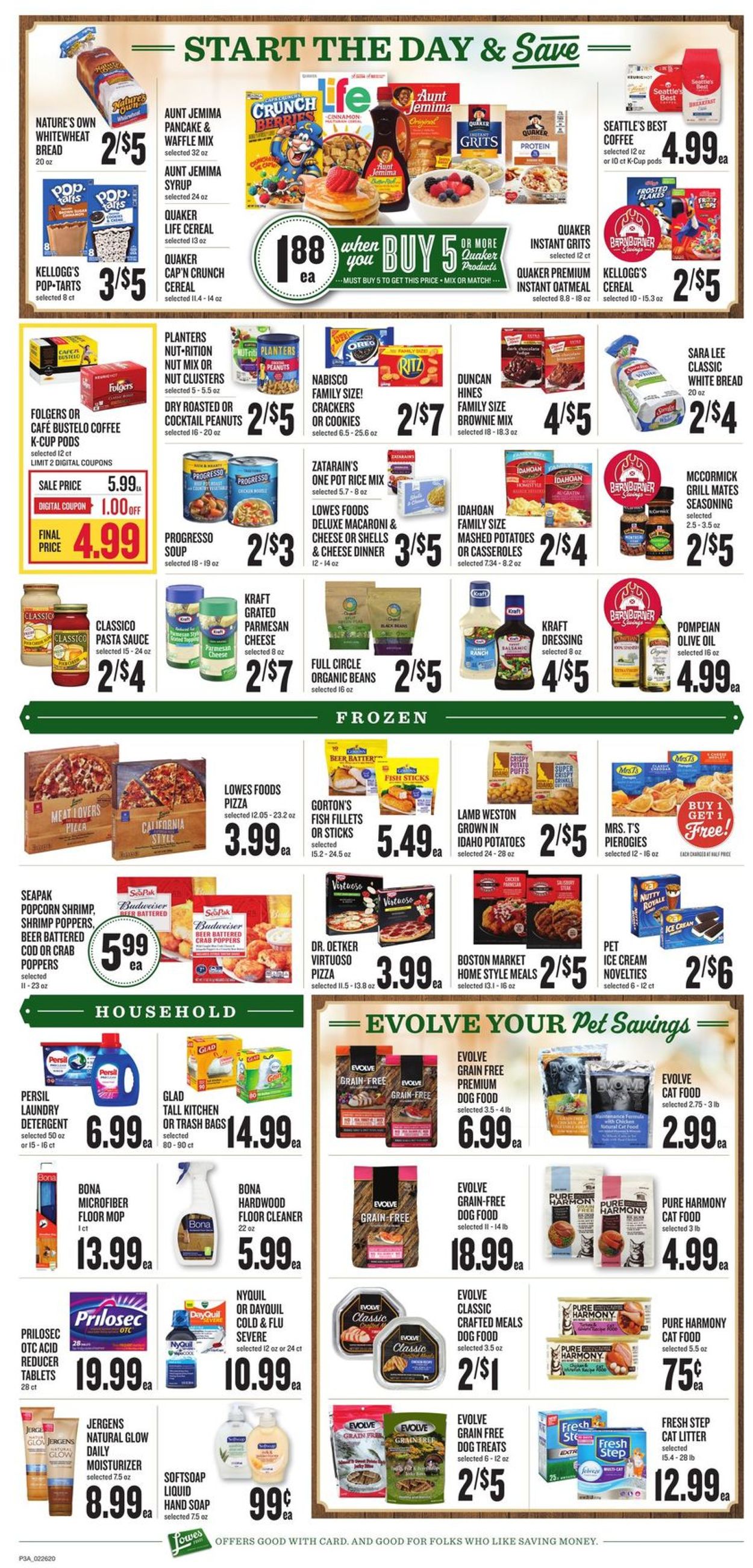Catalogue Lowes Foods from 02/26/2020
