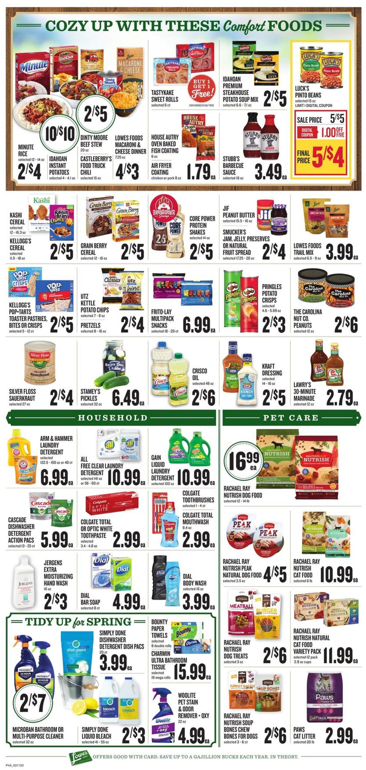 Catalogue Lowes Foods from 03/11/2020