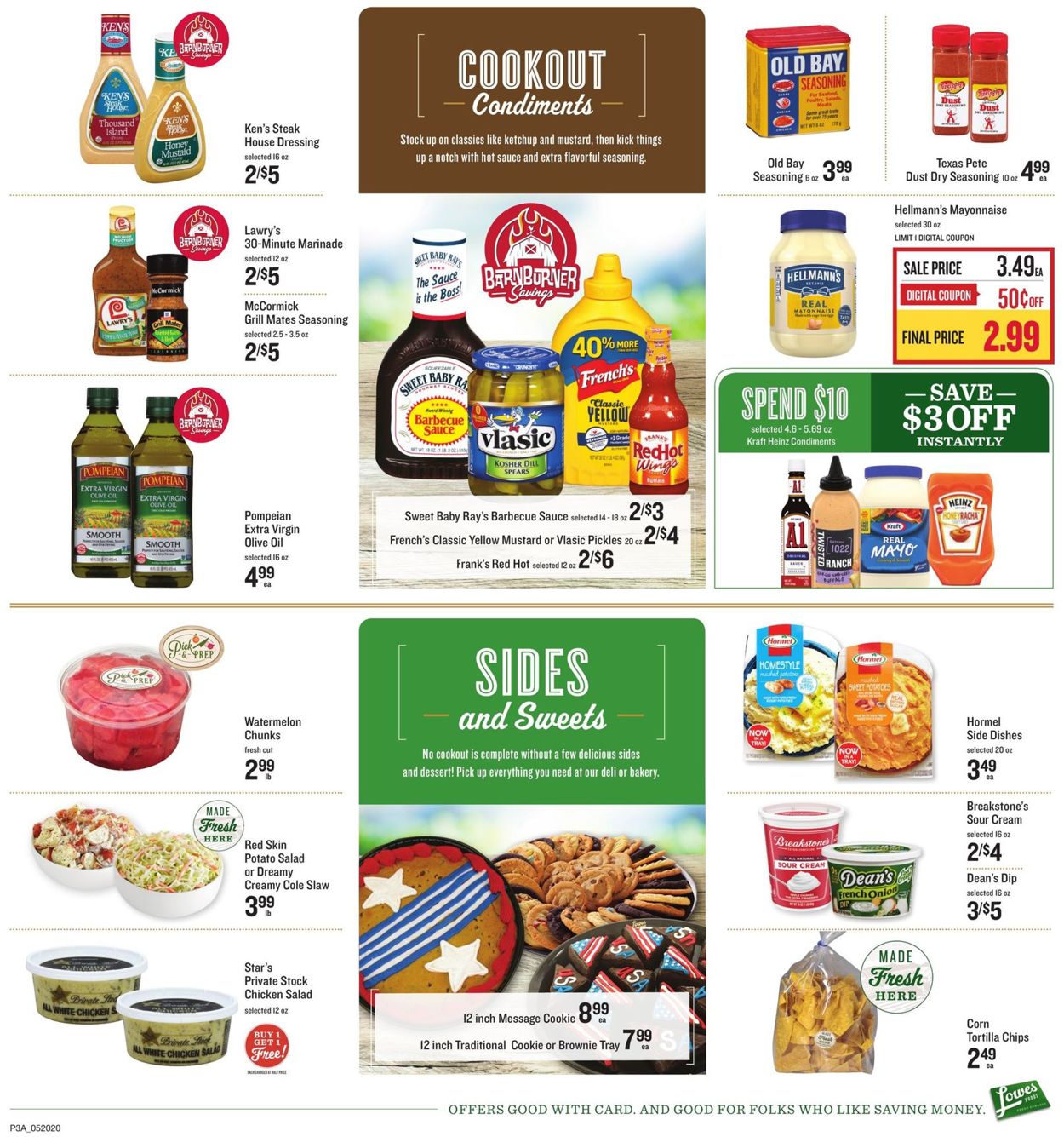 Catalogue Lowes Foods from 05/20/2020