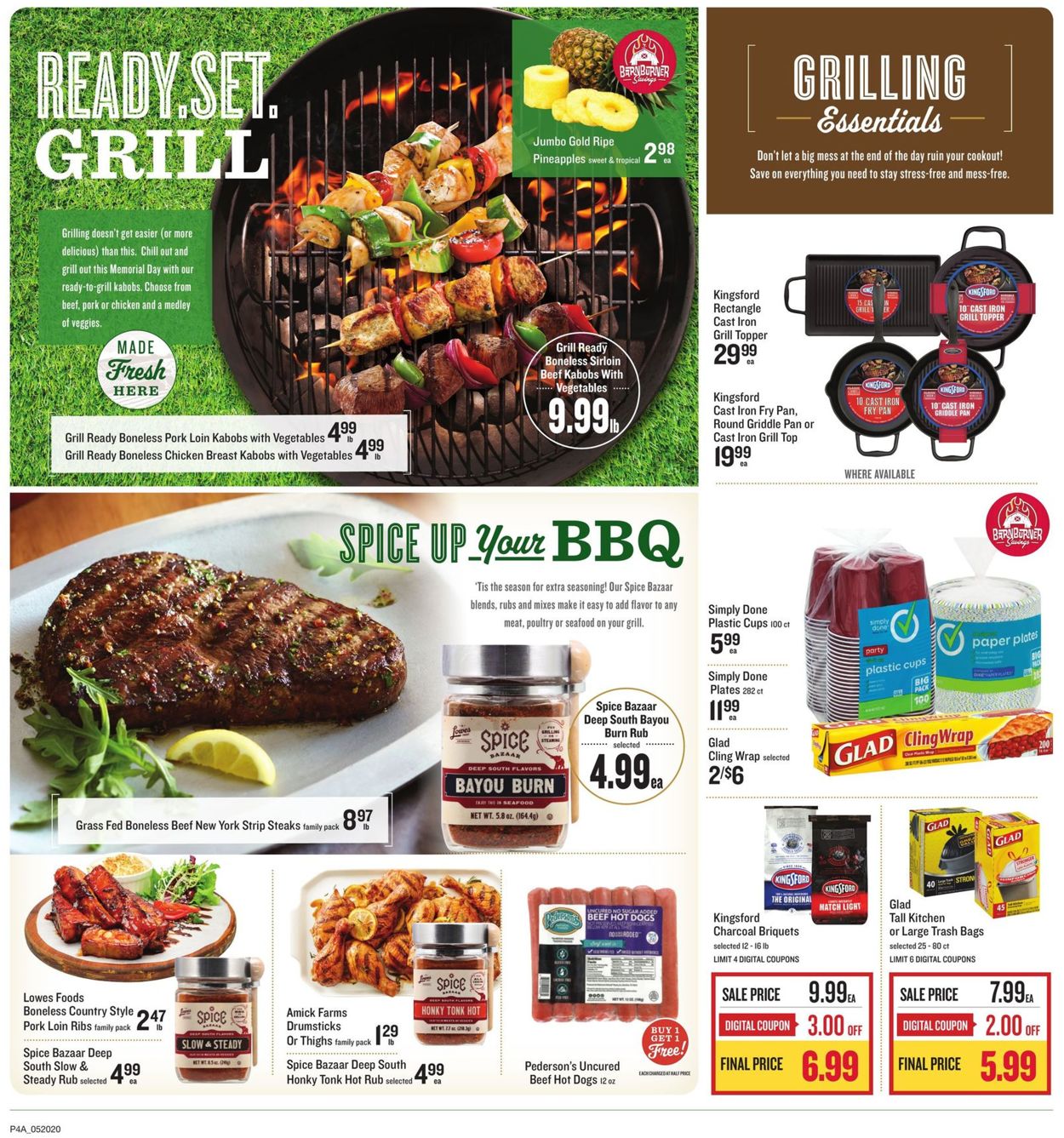 Catalogue Lowes Foods from 05/20/2020