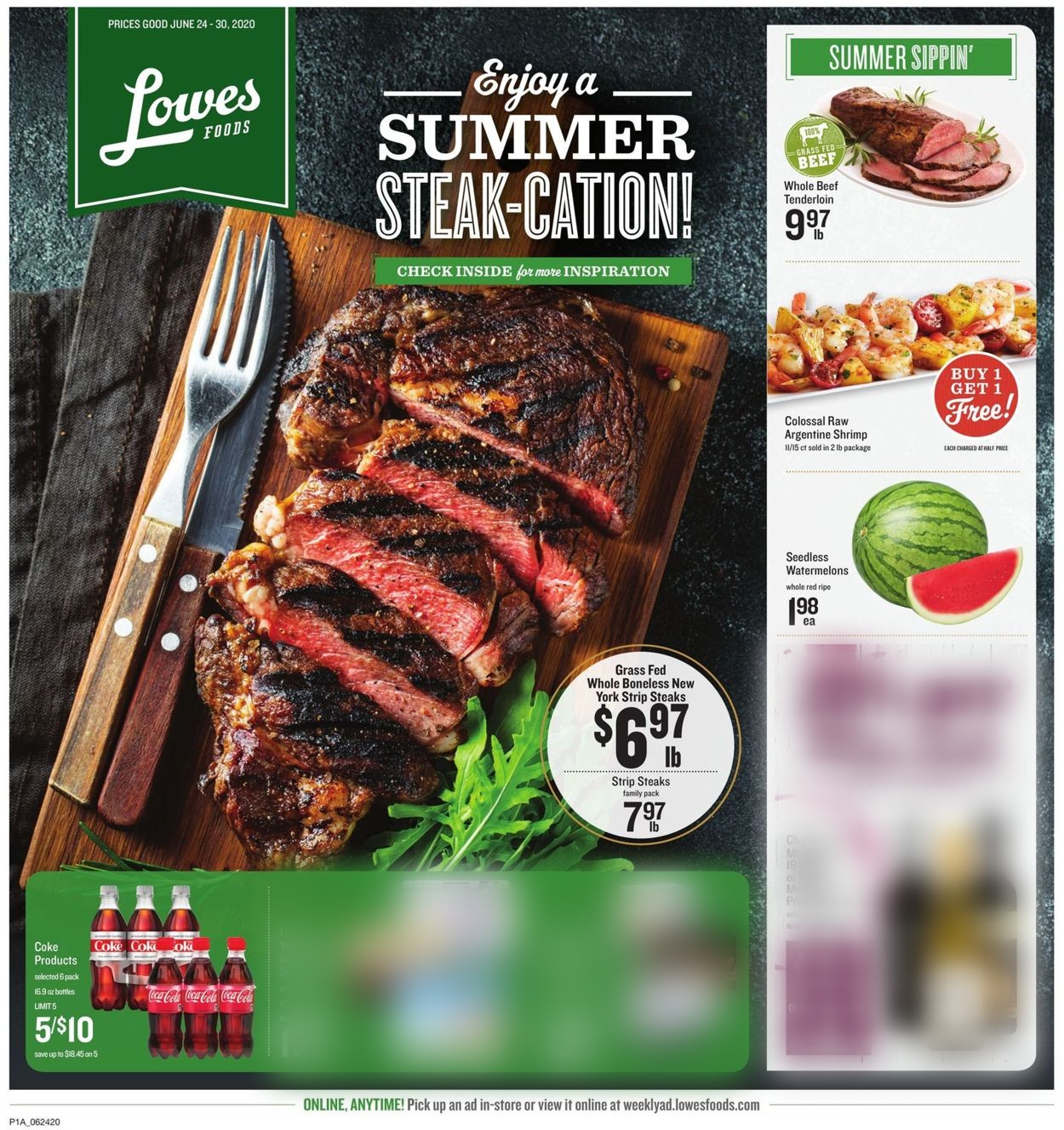 Catalogue Lowes Foods from 06/24/2020