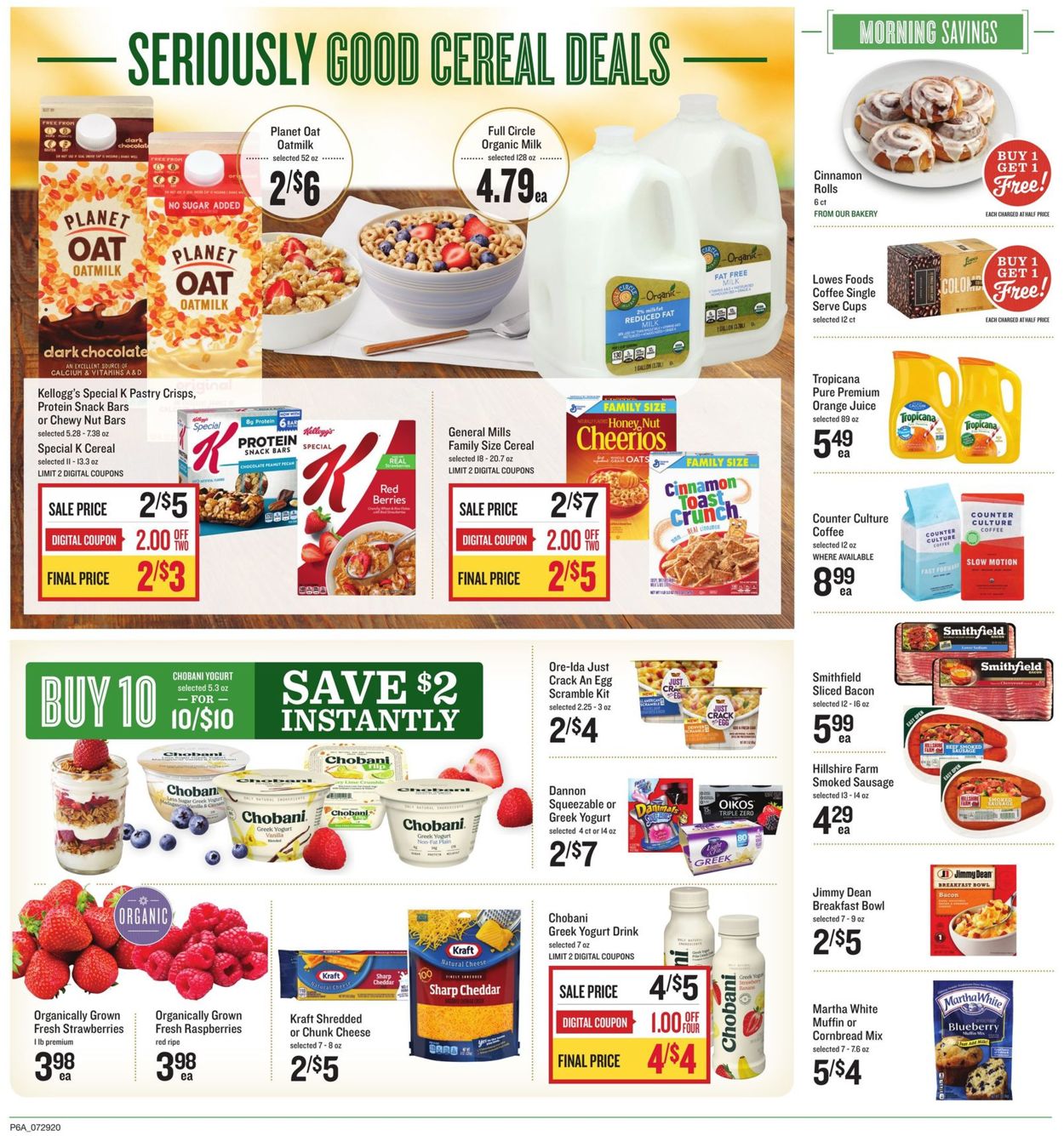 Catalogue Lowes Foods from 07/29/2020