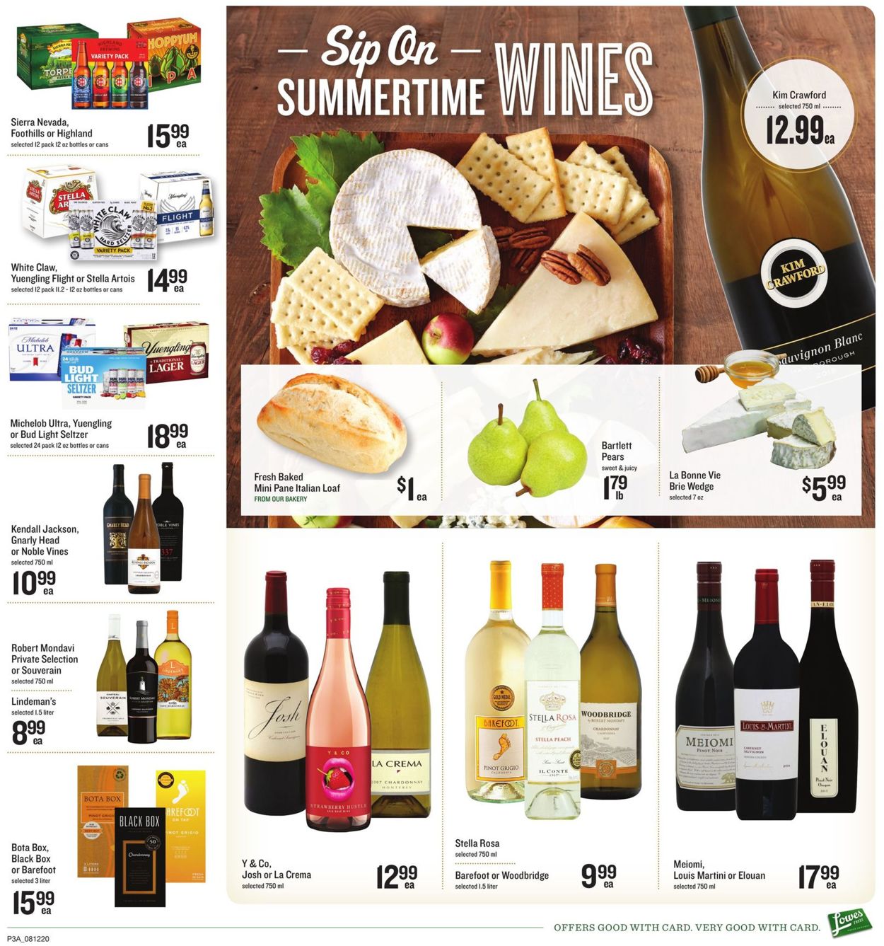 Catalogue Lowes Foods from 08/12/2020