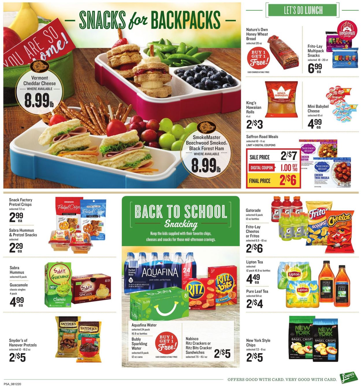 Catalogue Lowes Foods from 08/12/2020