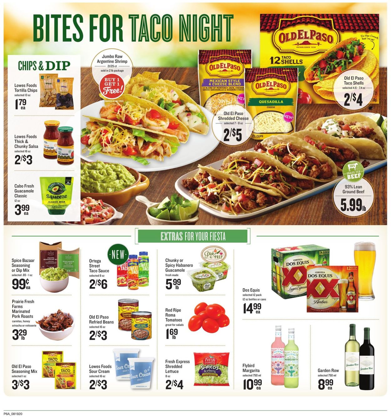 Catalogue Lowes Foods from 08/19/2020