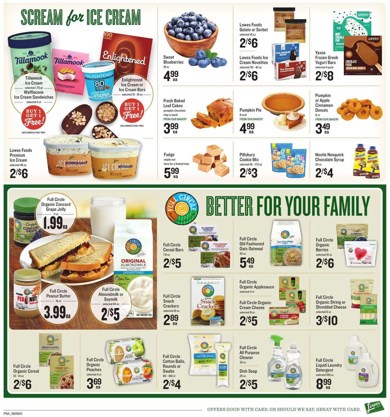 Catalogue Lowes Foods from 09/09/2020