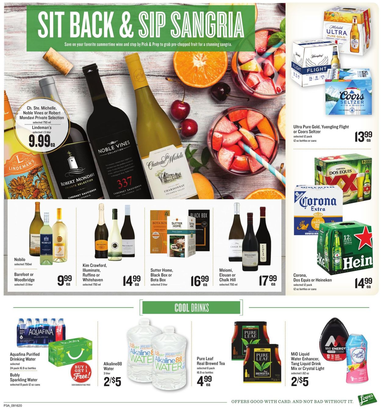 Catalogue Lowes Foods from 09/16/2020