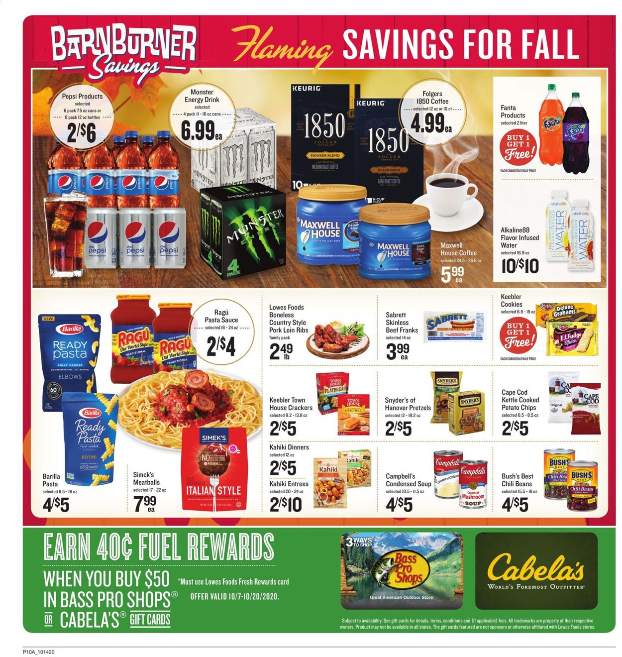 Catalogue Lowes Foods from 10/14/2020